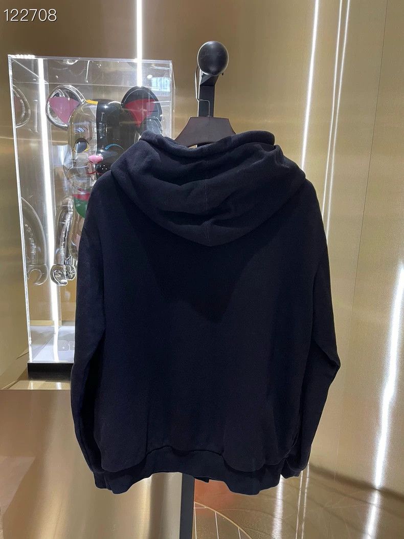 Gucci Gucci Dark blue hooded casual cardigan jacket 2502-Nextarro Size US L / EU 52-54 / 3 - 2 Thumbnail