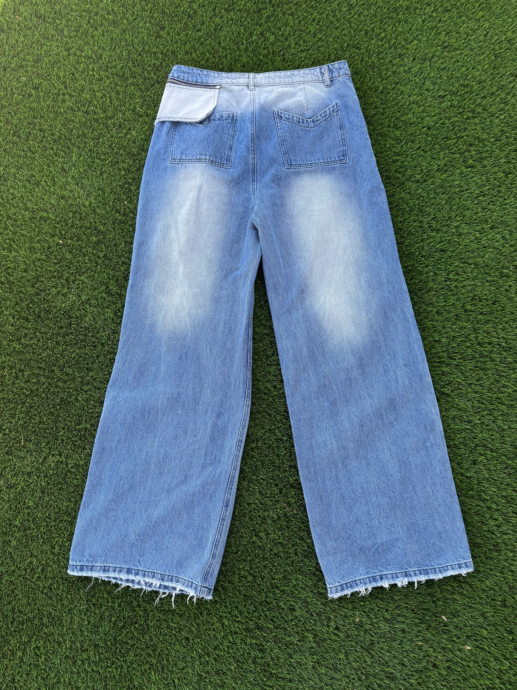 Other Wide Leg Baggy Jeans Size US 38 / EU 54 - 3 Thumbnail