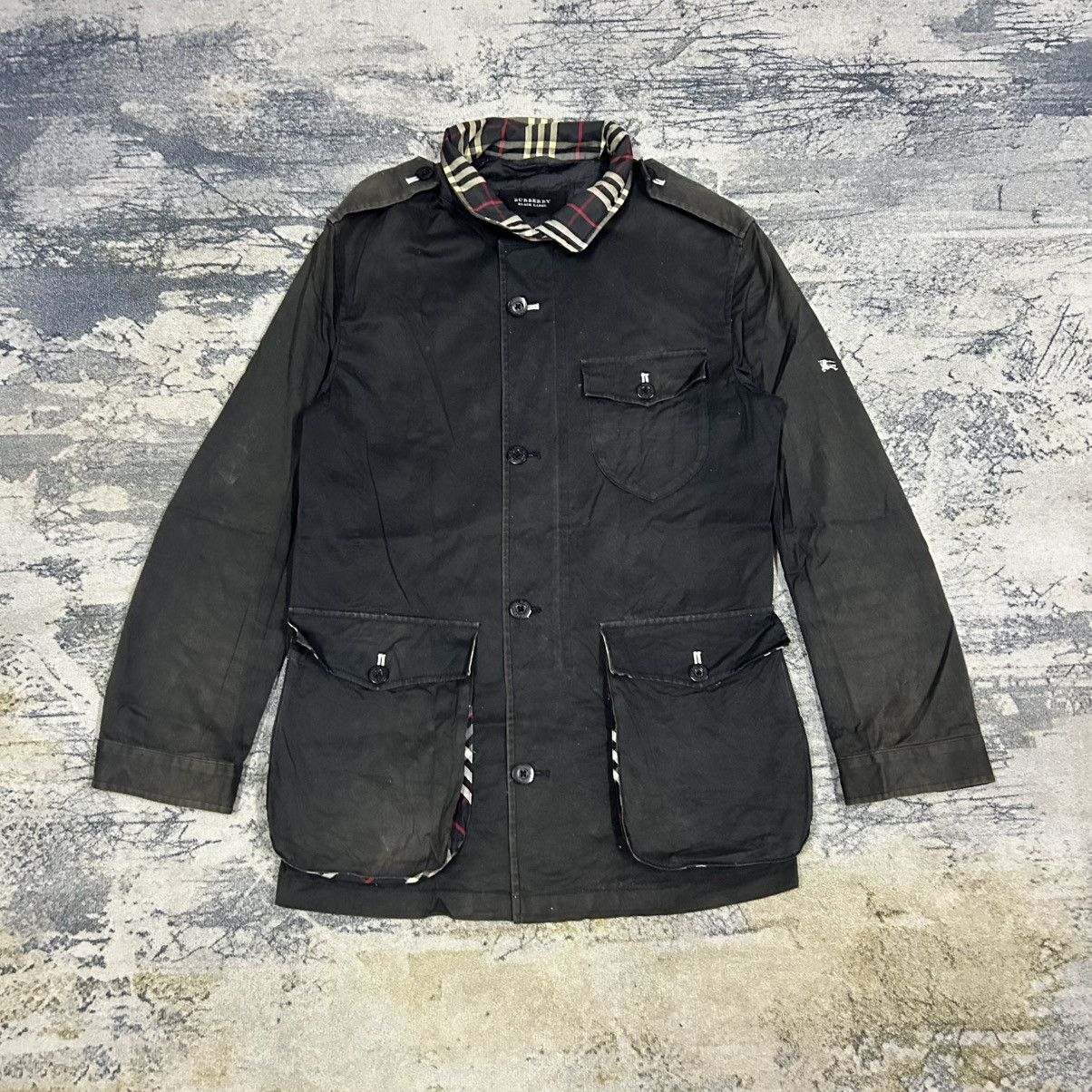 Burberry Vintage Burberry Black Label Multi Pocket Button Up Jacket Size US M / EU 48-50 / 2 - 2 Thumbnail