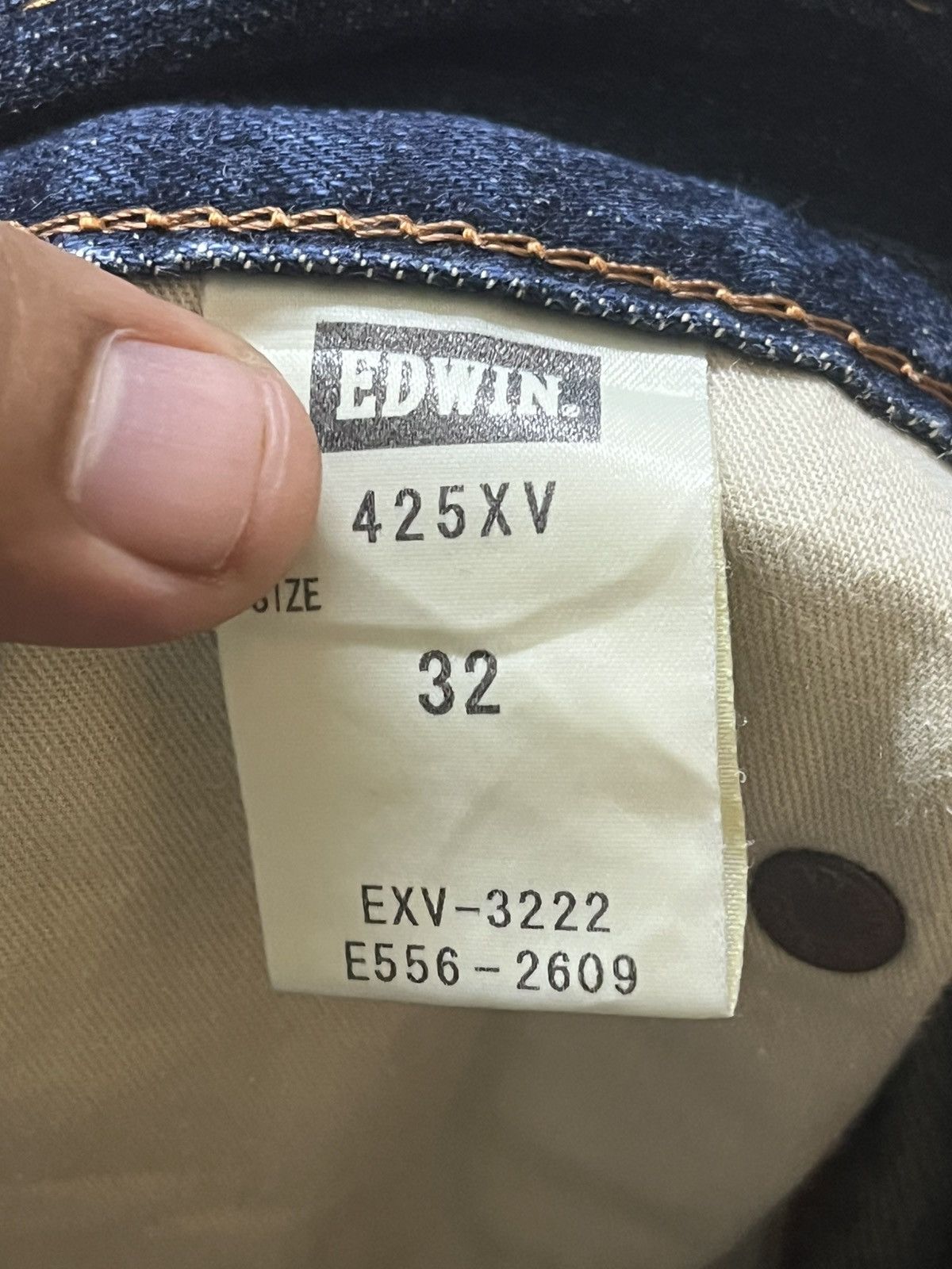 Edwin Vintage Edwin Exclusive Vintage Mudwash Whiskers Denim Size US 35 - 10 Thumbnail