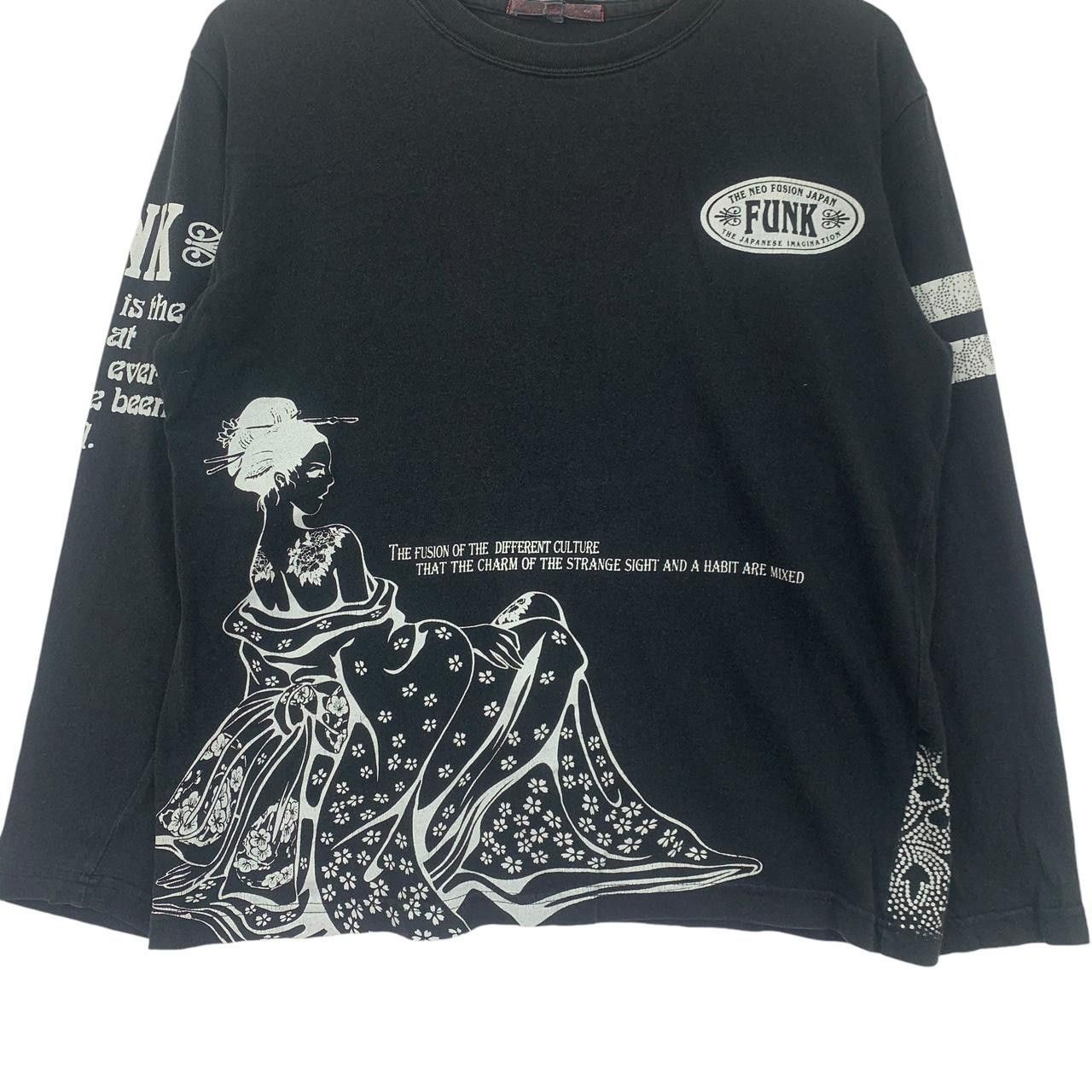 Other THE NEO FUSION JAPAN Funk Geisha Tattoo Tee Shirt Top Long Size US L / EU 52-54 / 3 - 5 Thumbnail