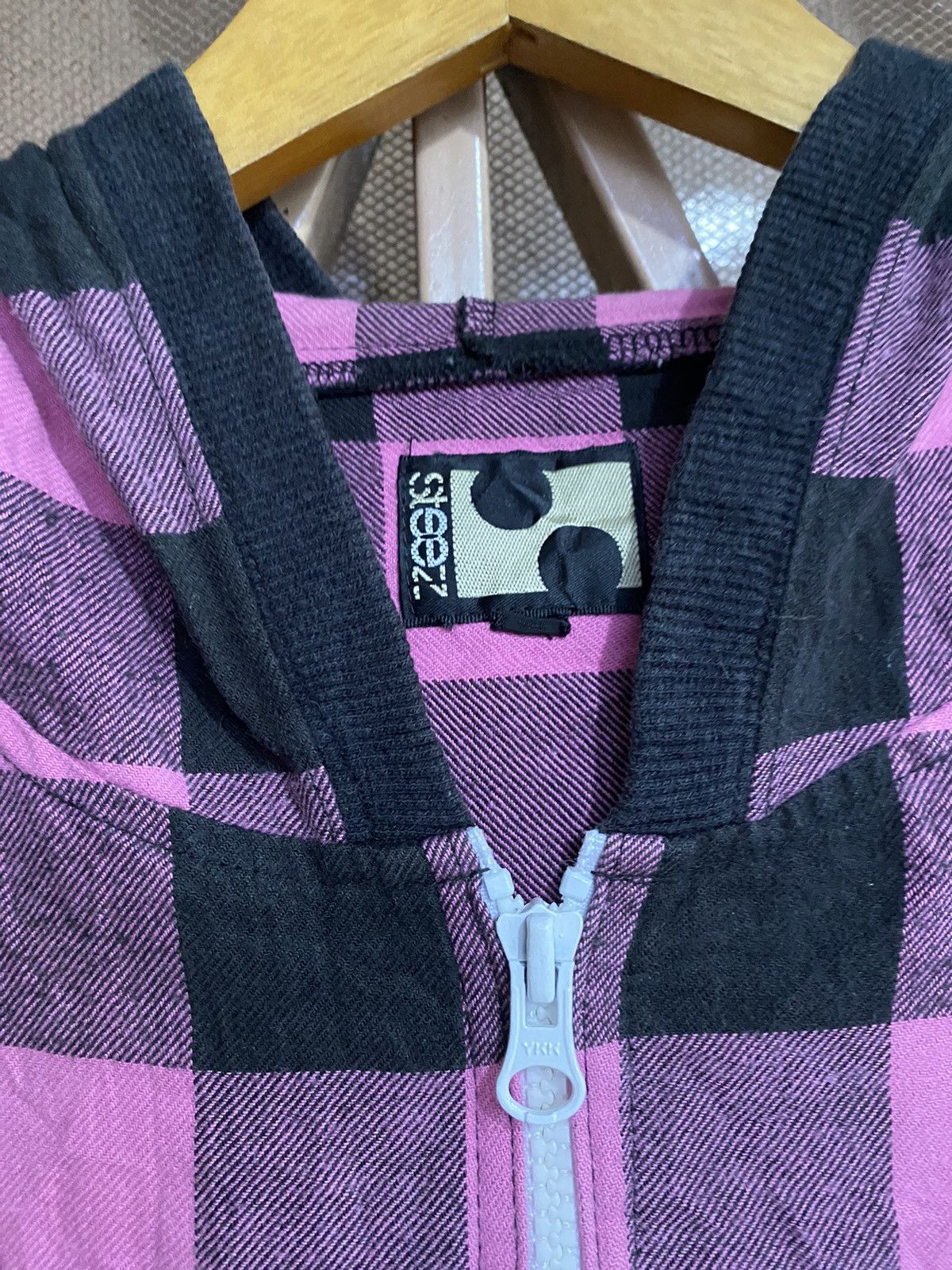 If Six Was Nine 🖤BLACKDAY🖤Steez japanese plaid hoodie kmrii ifsix styled Size US L / EU 52-54 / 3 - 4 Thumbnail