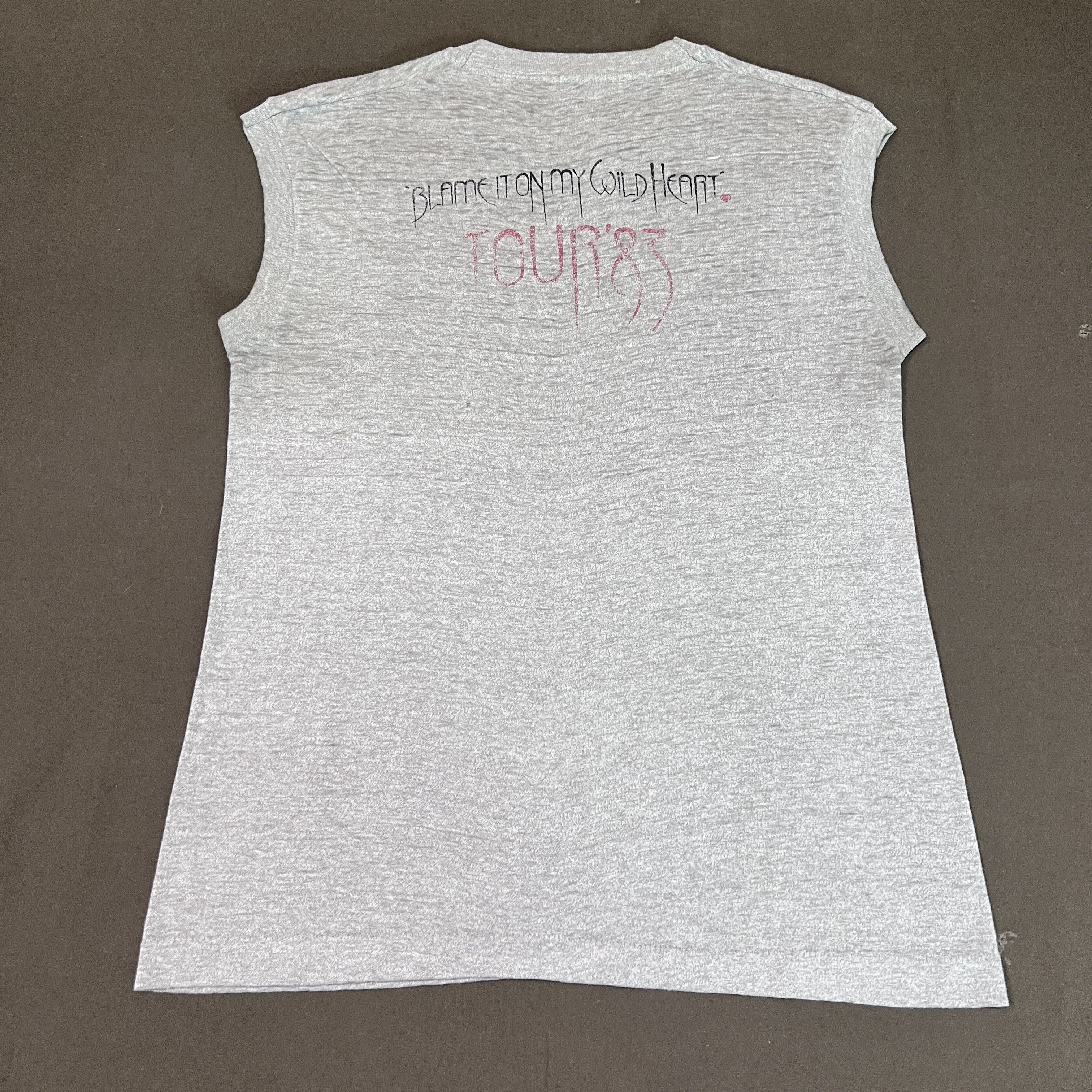 Band Tees × Vintage Vintage 80s Stevie Nicks DON'T BLAME IT ON ME Tour Tee Faded Size US M / EU 48-50 / 2 - 9 Thumbnail