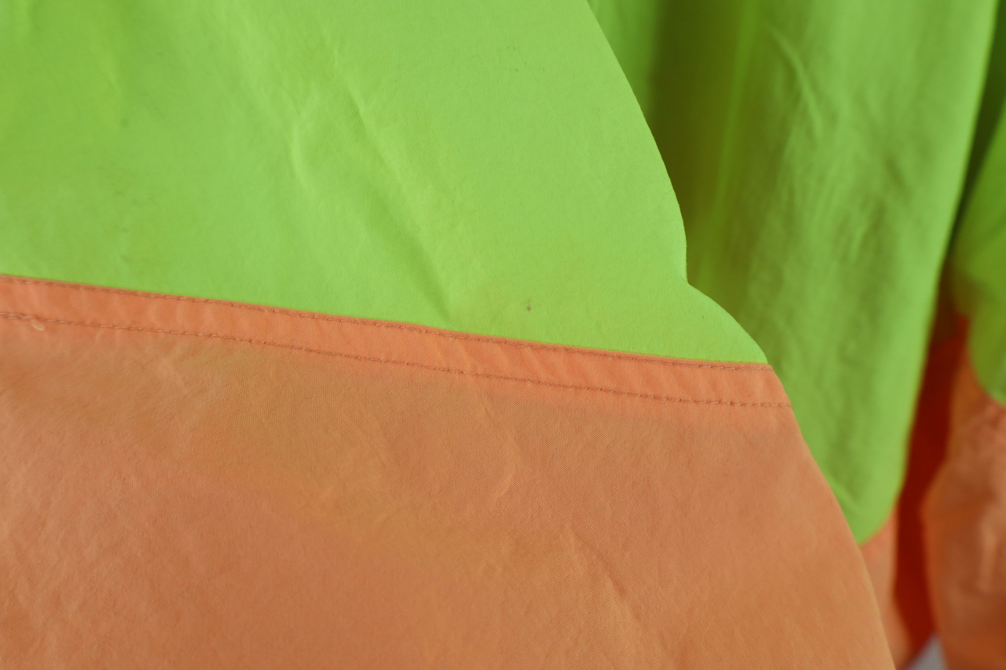 Ocean Pacific × Vintage Vintage 90s Ocean Pacific Surf Block Neon Windbreaker Jacket Size US XL / EU 56 / 4 - 10 Thumbnail