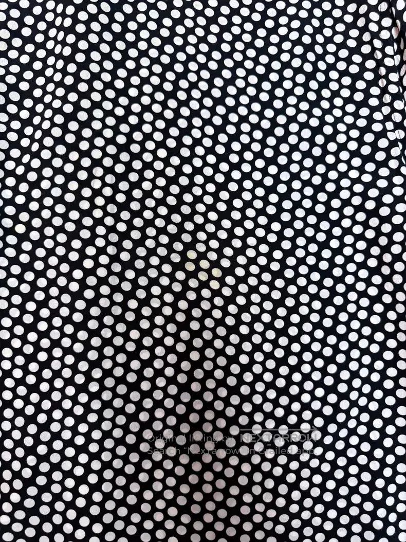 Saint Laurent Paris Saint Laurent Paris Black and White Big Polka Dot Mulberry Size US XXS / EU 40 - 7 Thumbnail