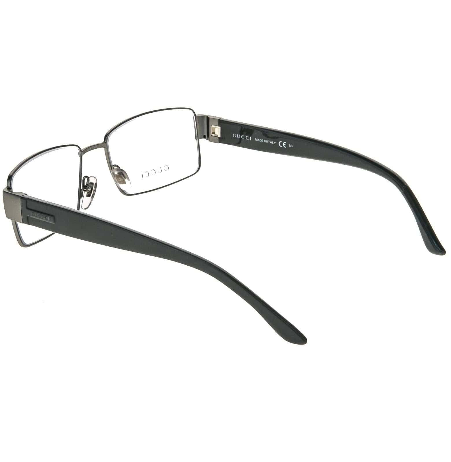 Gucci GUCCI GG2217S 2217 AUTHENTIC Grey Rectangle Frame Eyeglass Size ONE SIZE - 5 Thumbnail