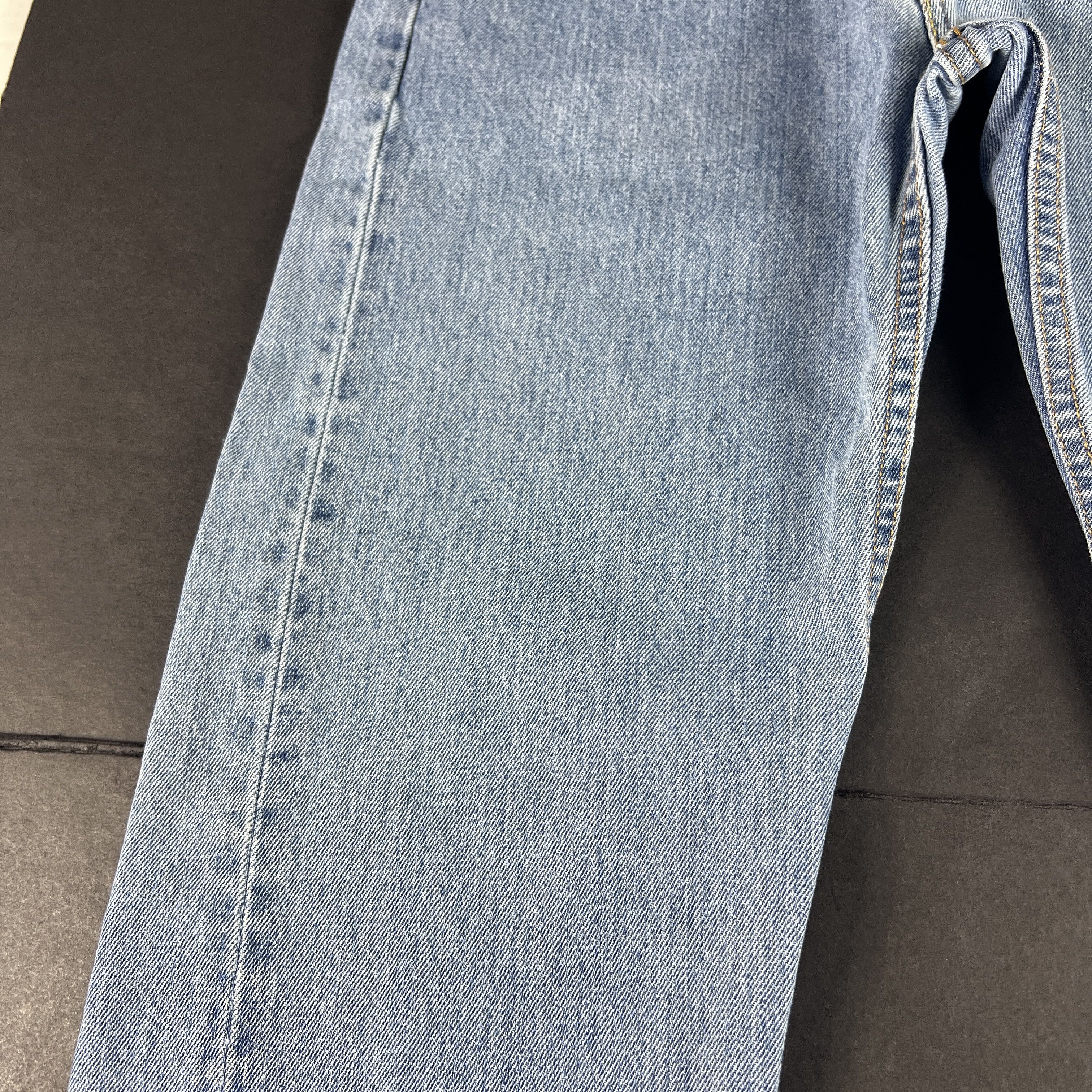 Levi's Levi's Jeans 505 Straight Leg Blue Faded Cotton Denim Size US 32 / EU 48 - 6 Thumbnail