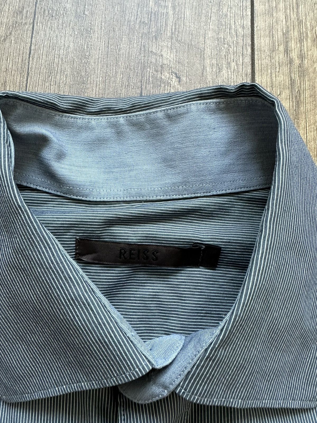 Reiss × Vintage REISS Shirts long sleeve size L Size US L / EU 52-54 / 3 - 2 Thumbnail