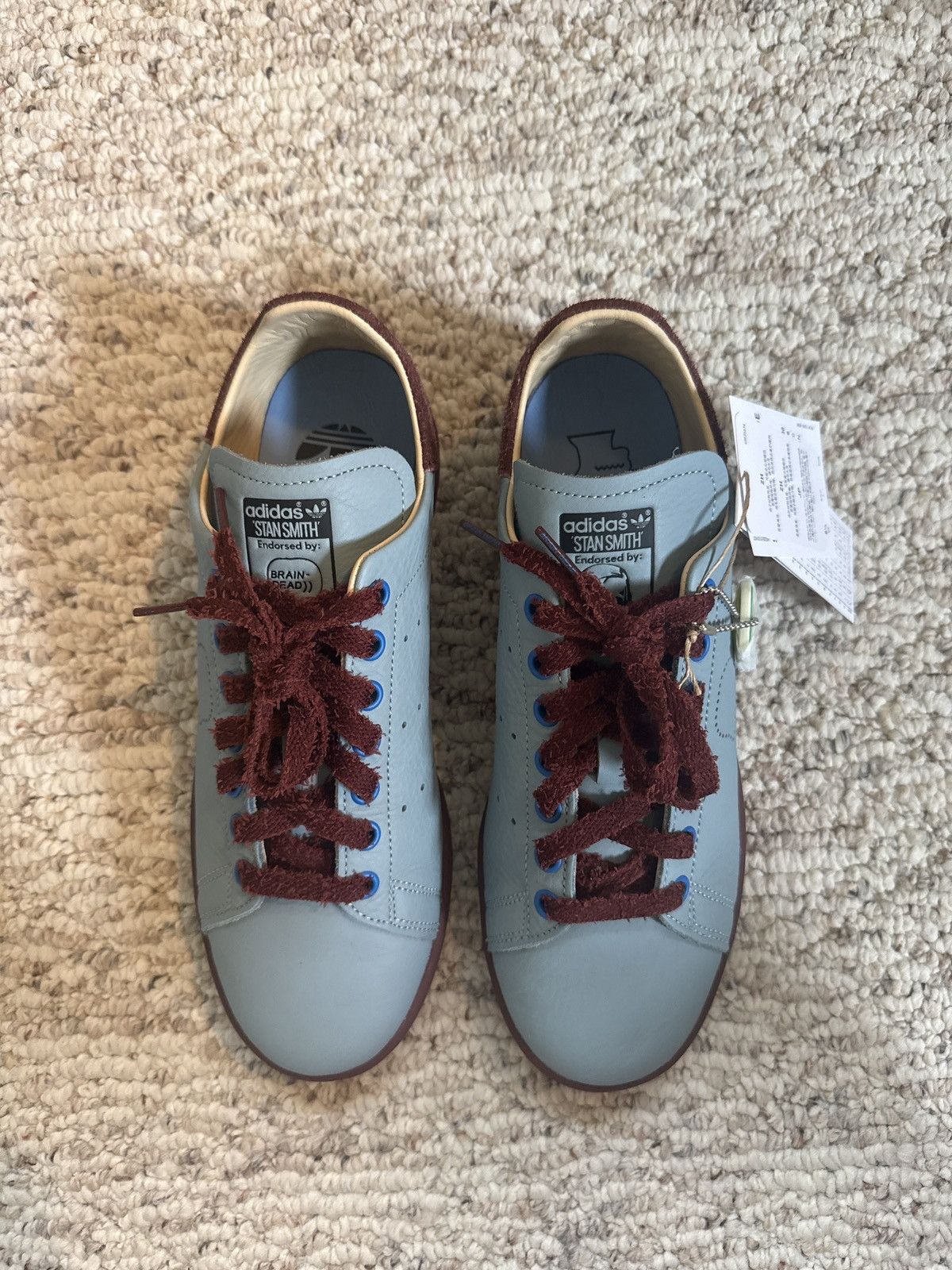 Adidas × Brain Dead Adidas x Brain Dead Stan Smith ‘Blue’ Size US 8.5 / EU 41-42 - 4 Thumbnail