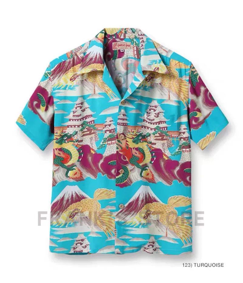 Sun Surf Hawaiian Style Retro Short Sleeve Shirt Size US S / EU 44-46 / 1 - 1 Thumbnail