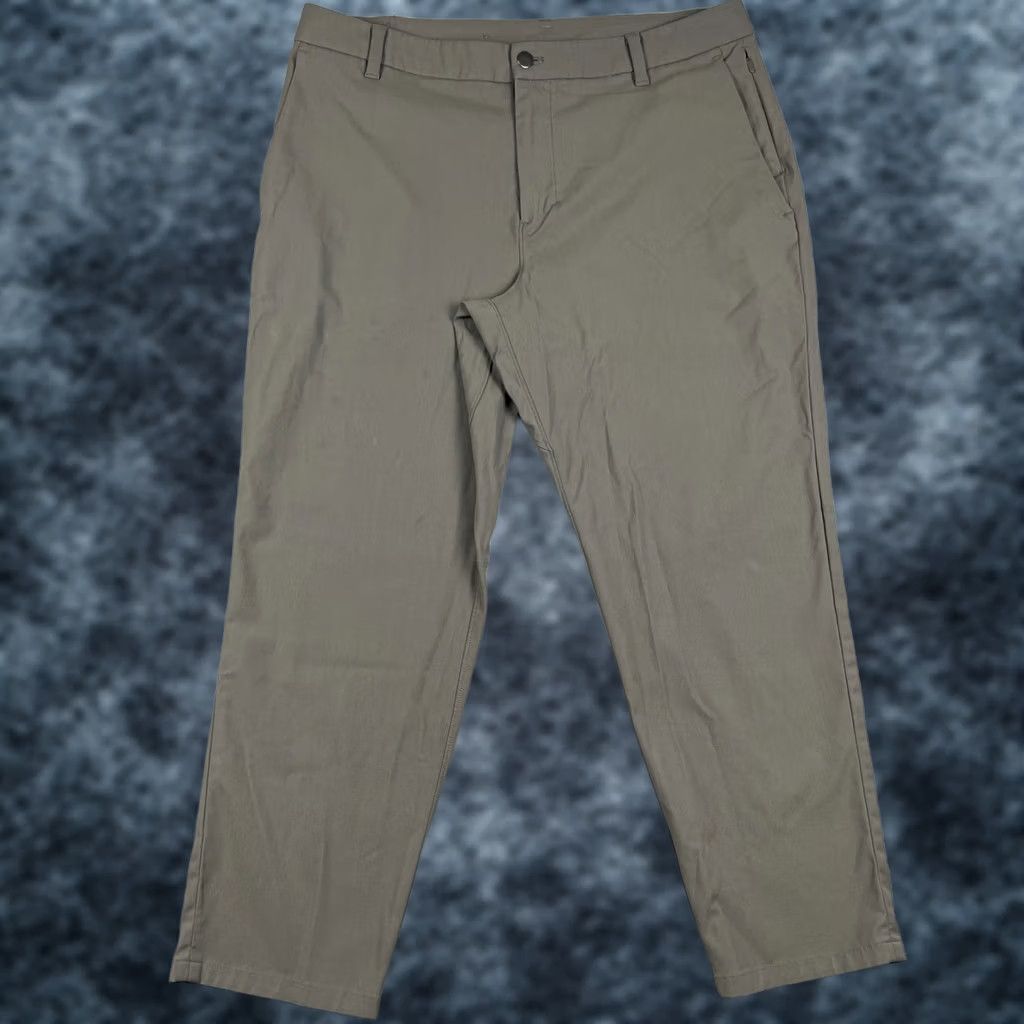 Lululemon Lululemon ABC Classic Fit Pants Mens Grey Stretch Tech Performance 36x27 M5AJIS Size US 36 / EU 52 - 1 Thumbnail
