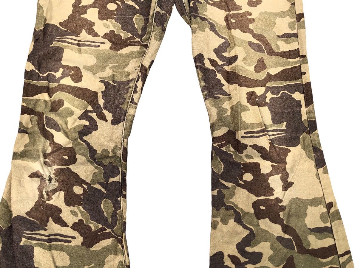 If Six Was Nine × Japanese Brand × Tornado Mart 🔥Japanese Camo Flare Jeans 🔥 Size US 30 / EU 46 - 9 Thumbnail