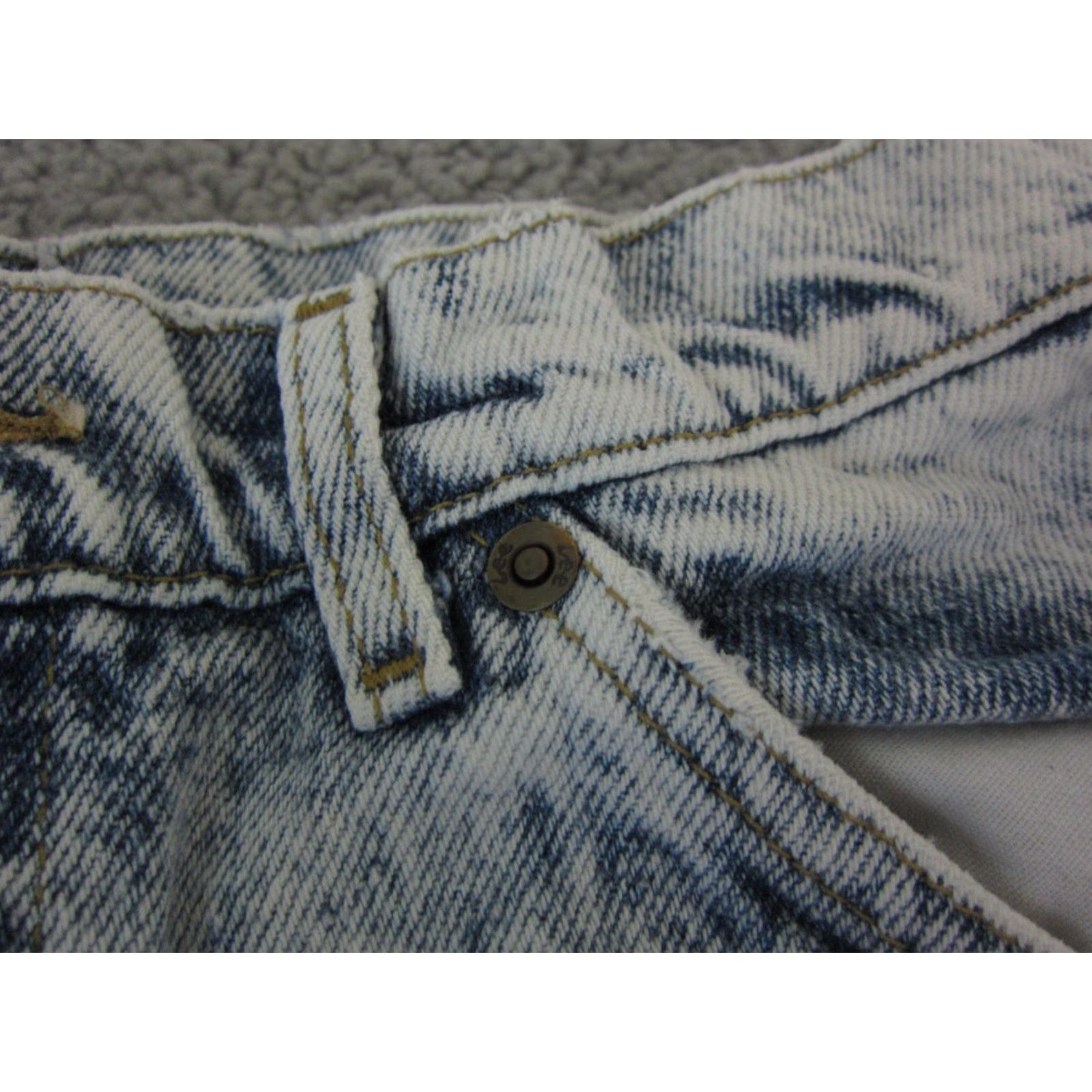 Lee Vintage LEE Jeans Mens 30W x 30L Denim 60s 70s Made in USA Acid Wash Zip Adult Jeans Mens 30 Blue Regular Straight 90s USA Size US 30 / EU 46 - 6 Thumbnail