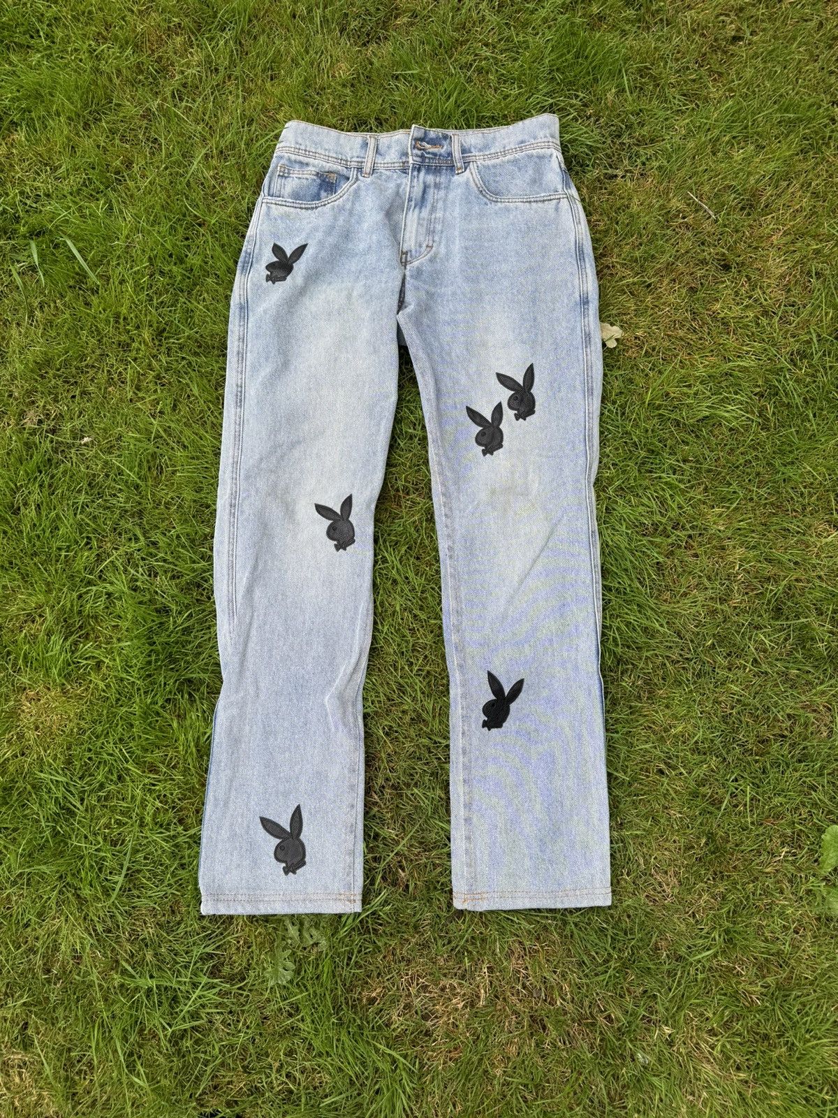 Playboy × Pleasures Pleasures Playboy Denim Jeans Size US 30 / EU 46 - 1 Thumbnail