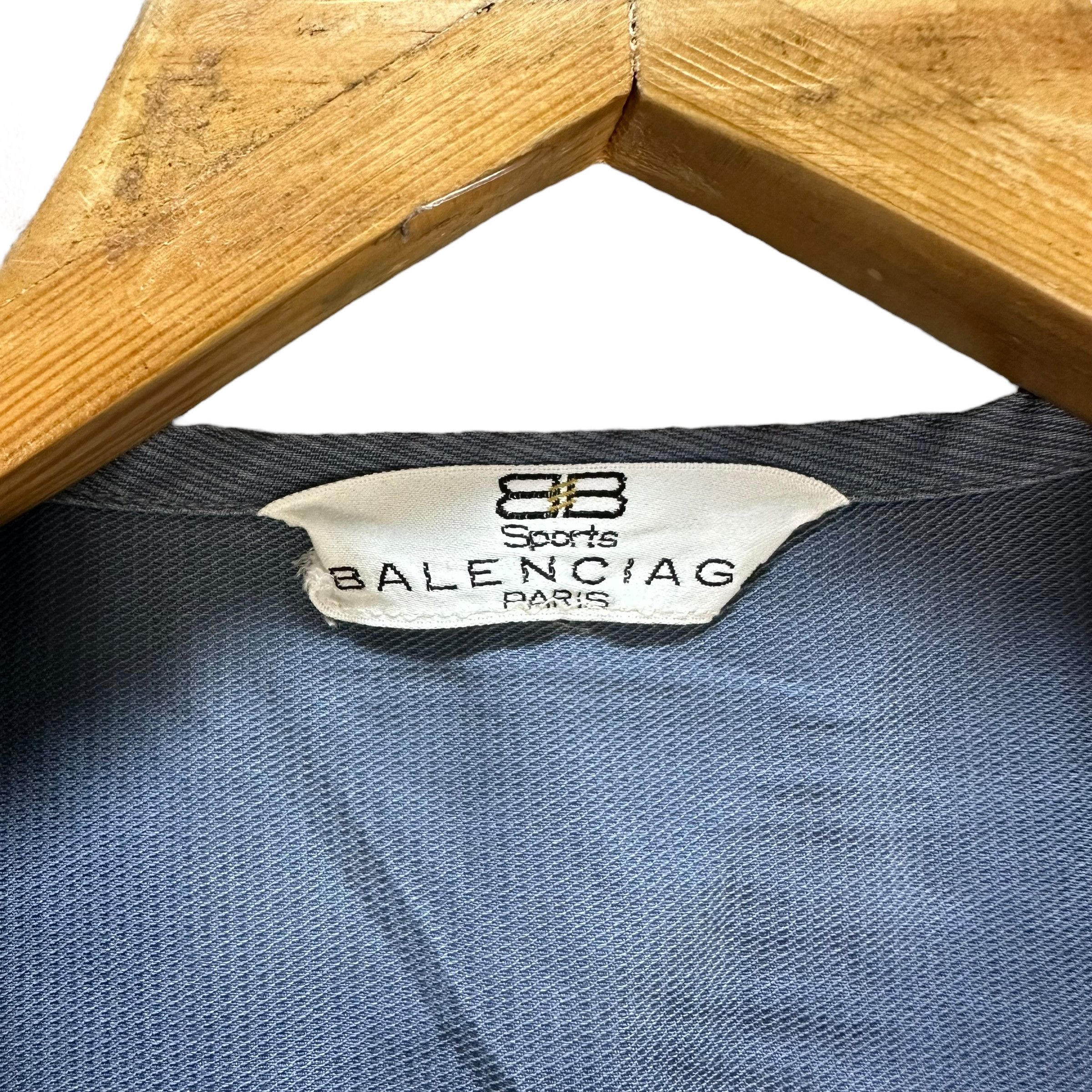 Balenciaga Balenciaga Sports Paris Blue Vest #A8-0202 Size US M / EU 48-50 / 2 - 6 Thumbnail