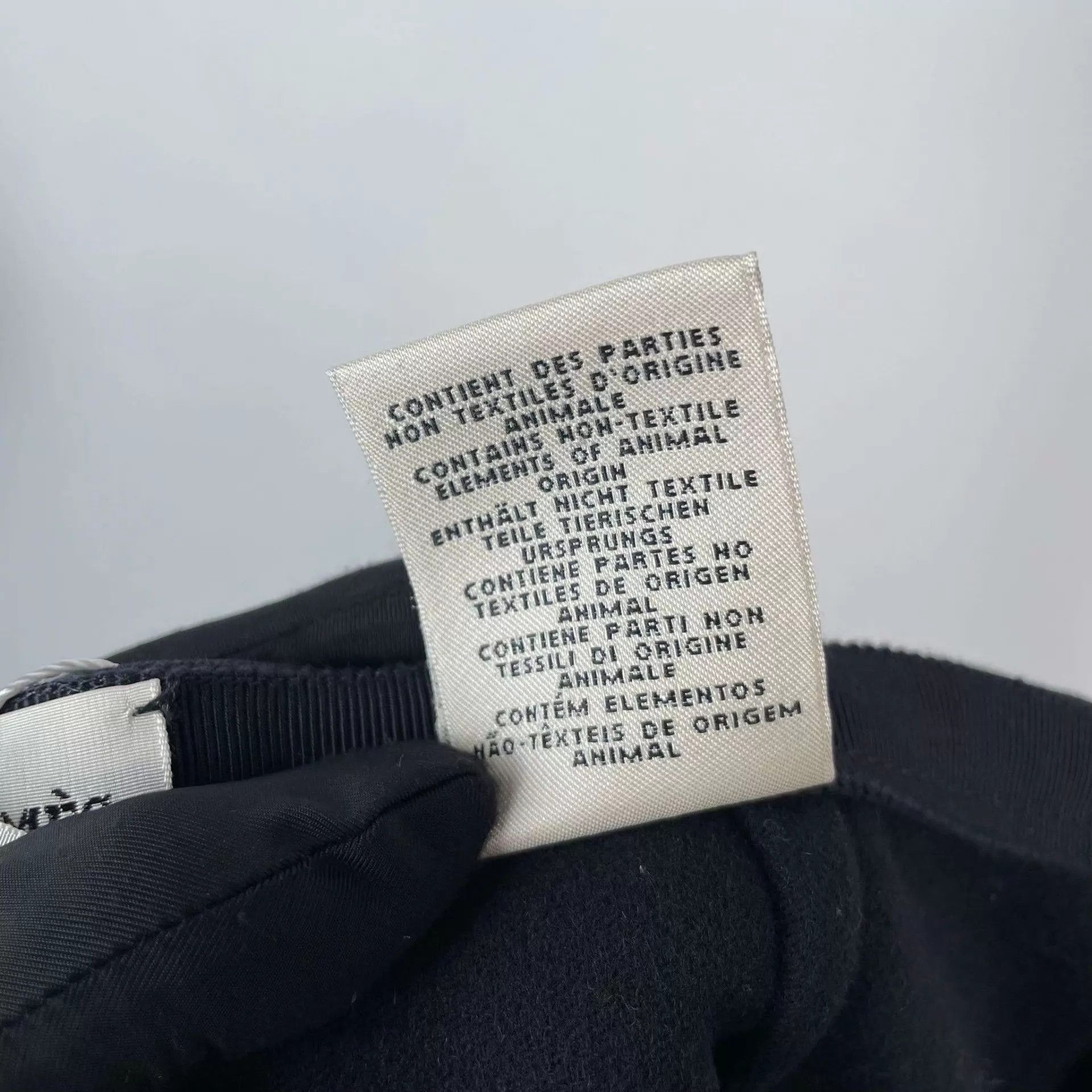 Hermes Hermès women's black cotton short skirt 36 Size 26" / US 2 / IT 38 - 6 Thumbnail