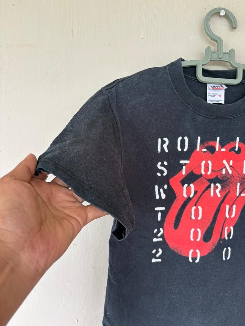 The Rolling Stones Vintage Y2K Rolling stone World Tour 2002/2003 Promo Shirt Size US S / EU 44-46 / 1 - 2 Thumbnail