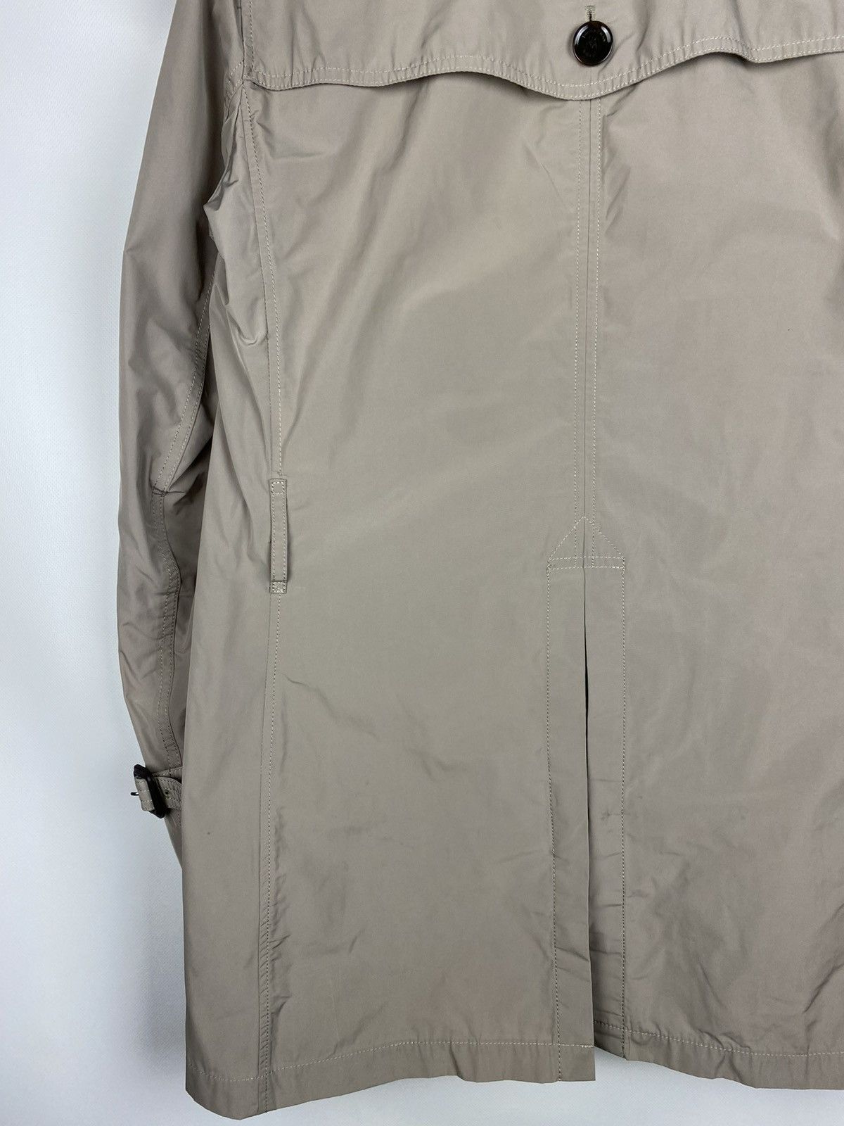 Burberry Burberry Brit nova check double breasted nylon trench coat Size US M / EU 48-50 / 2 - 17 Thumbnail