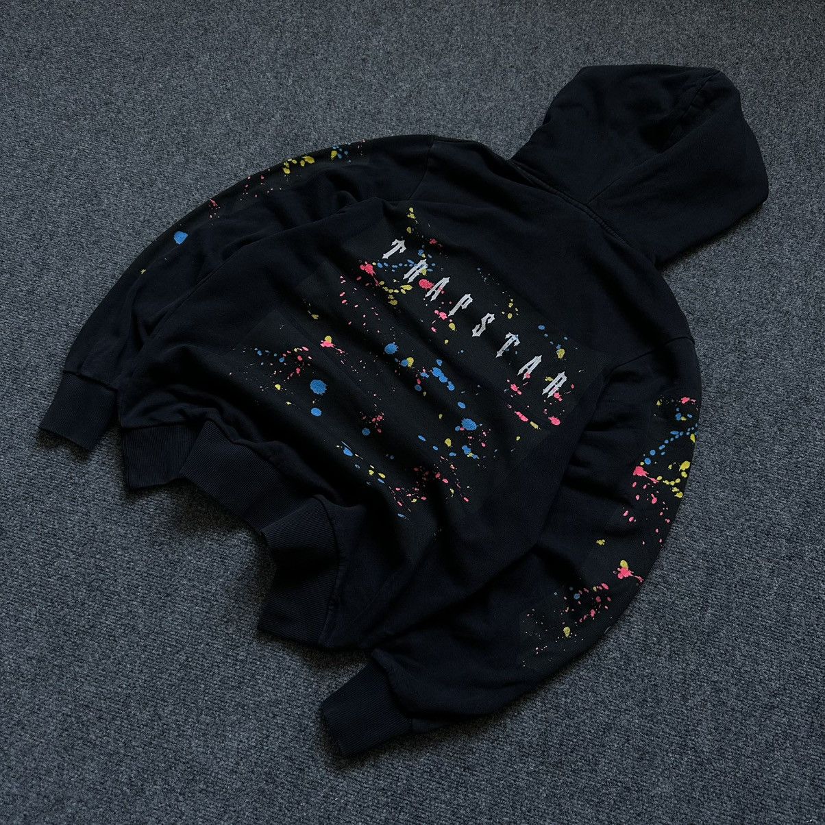 Trapstar London VTG Trapstar Hoodie Size M Big Logo Distressed 00s USA Hype Size US M / EU 48-50 / 2 - 1 Thumbnail