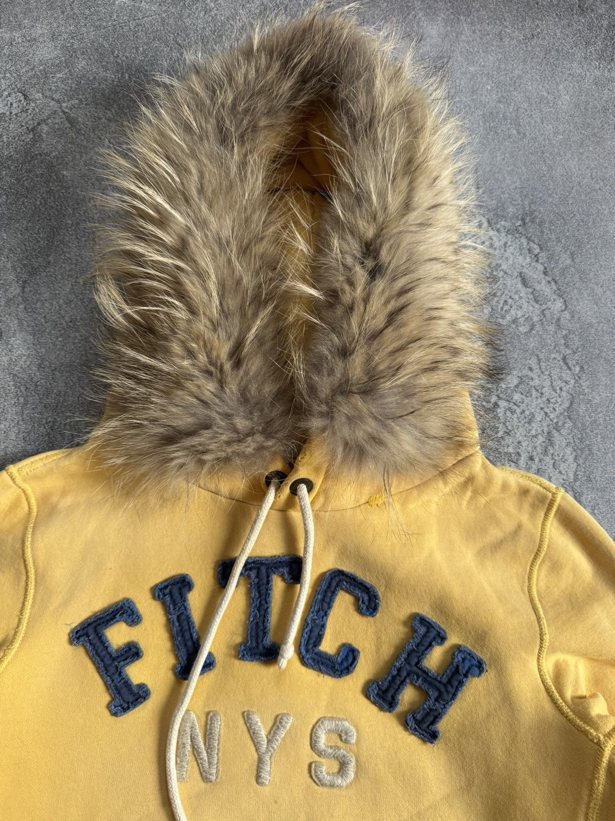 Abercrombie & Fitch Abercrombie & Fitch Y2K Fur Faux hoodie if six was nine LGB Size M / US 6-8 / IT 42-44 - 13 Thumbnail