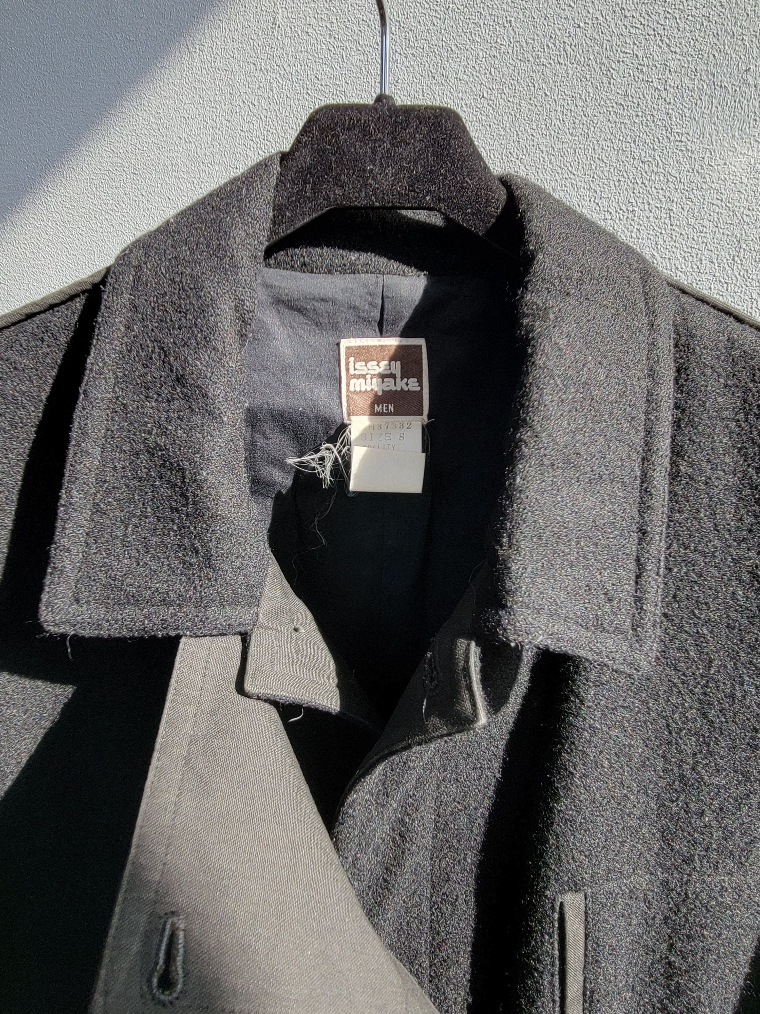 Issey Miyake Archival 1970s Boiled Wool Jacket Size US S / EU 44-46 / 1 - 2 Thumbnail