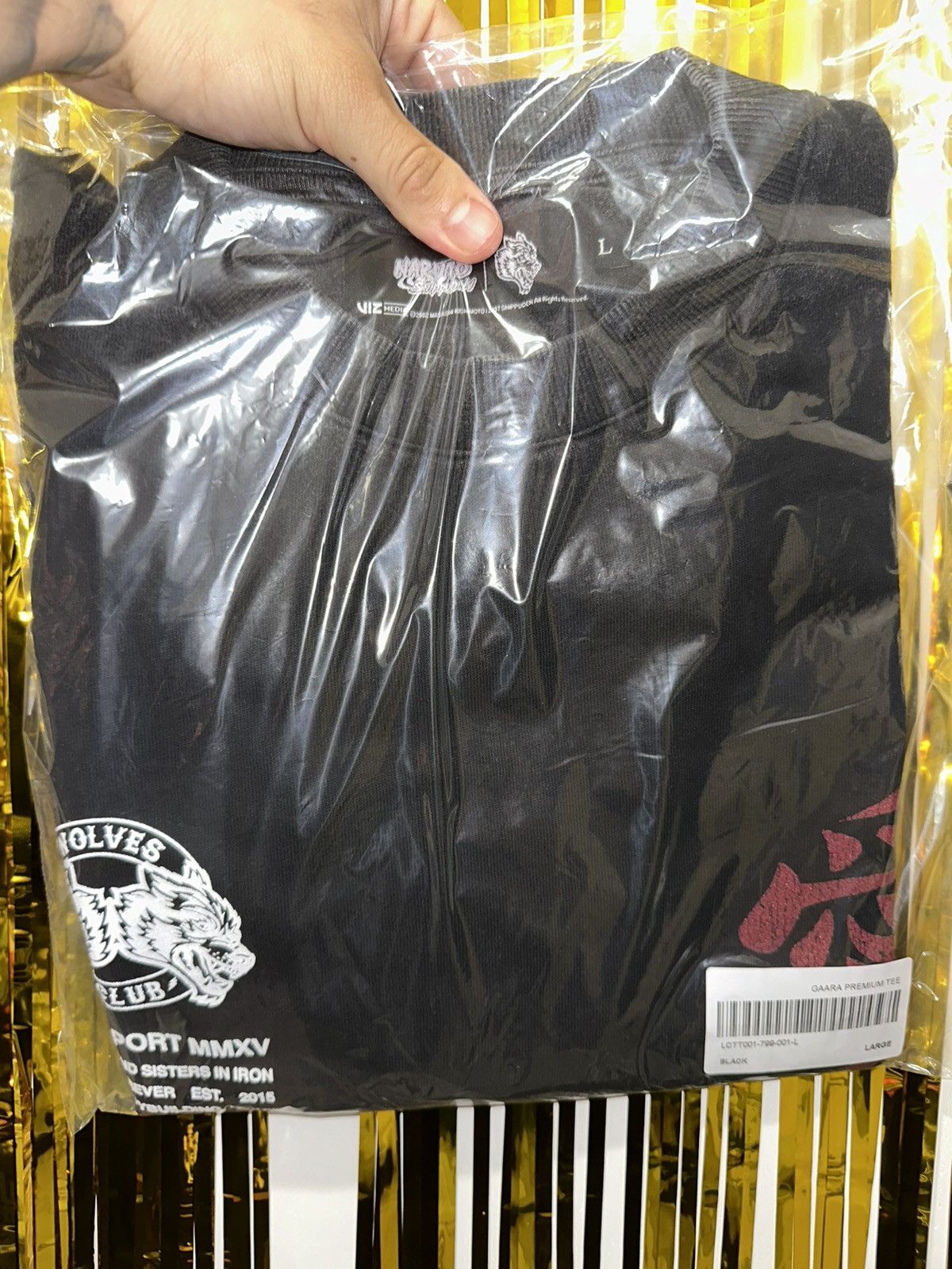 Darc Sport DARC SPORT X NARUTO X GAARA OF THE SAND SHIRT Size US L / EU 52-54 / 3 - 7 Thumbnail