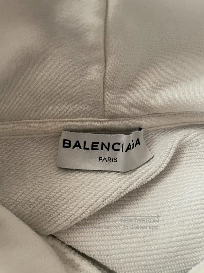 Balenciaga Balenciaga Letter print white sweater, size M Size US M / EU 48-50 / 2 - 4 Thumbnail