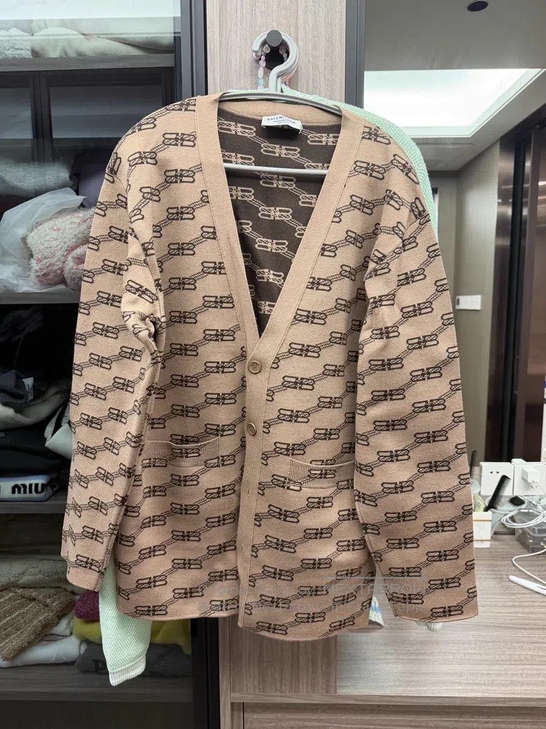 Balenciaga Balenciaga Women's long knit cardigan Size S / US 4 / IT 40 - 1 Thumbnail