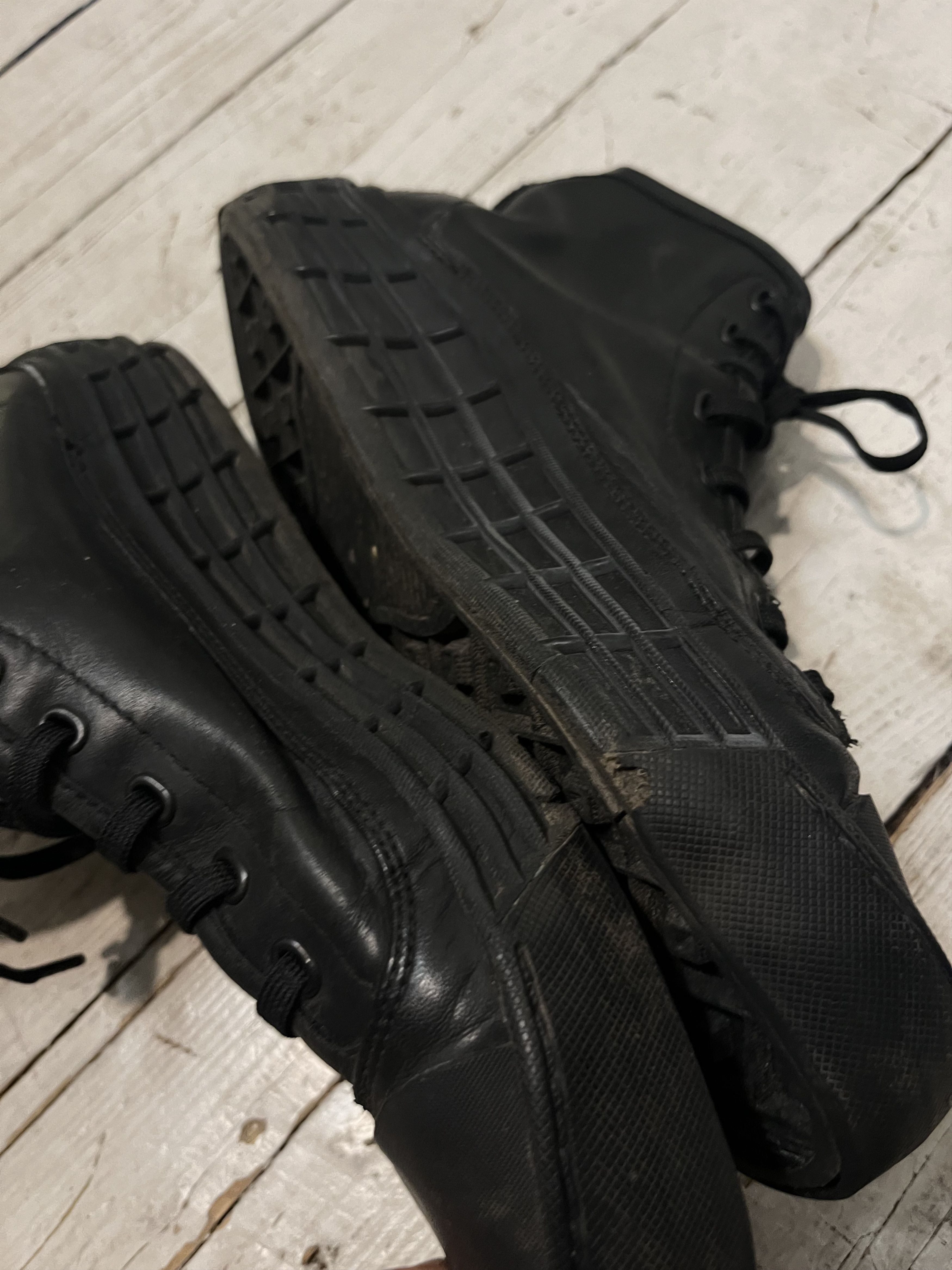 Japanese Brand × Y-3 × Yohji Yamamoto Archive Vintage Yohji Yamamoto Y-3 GR.1P High in Black Size US 7.5 / EU 40-41 - 5 Thumbnail