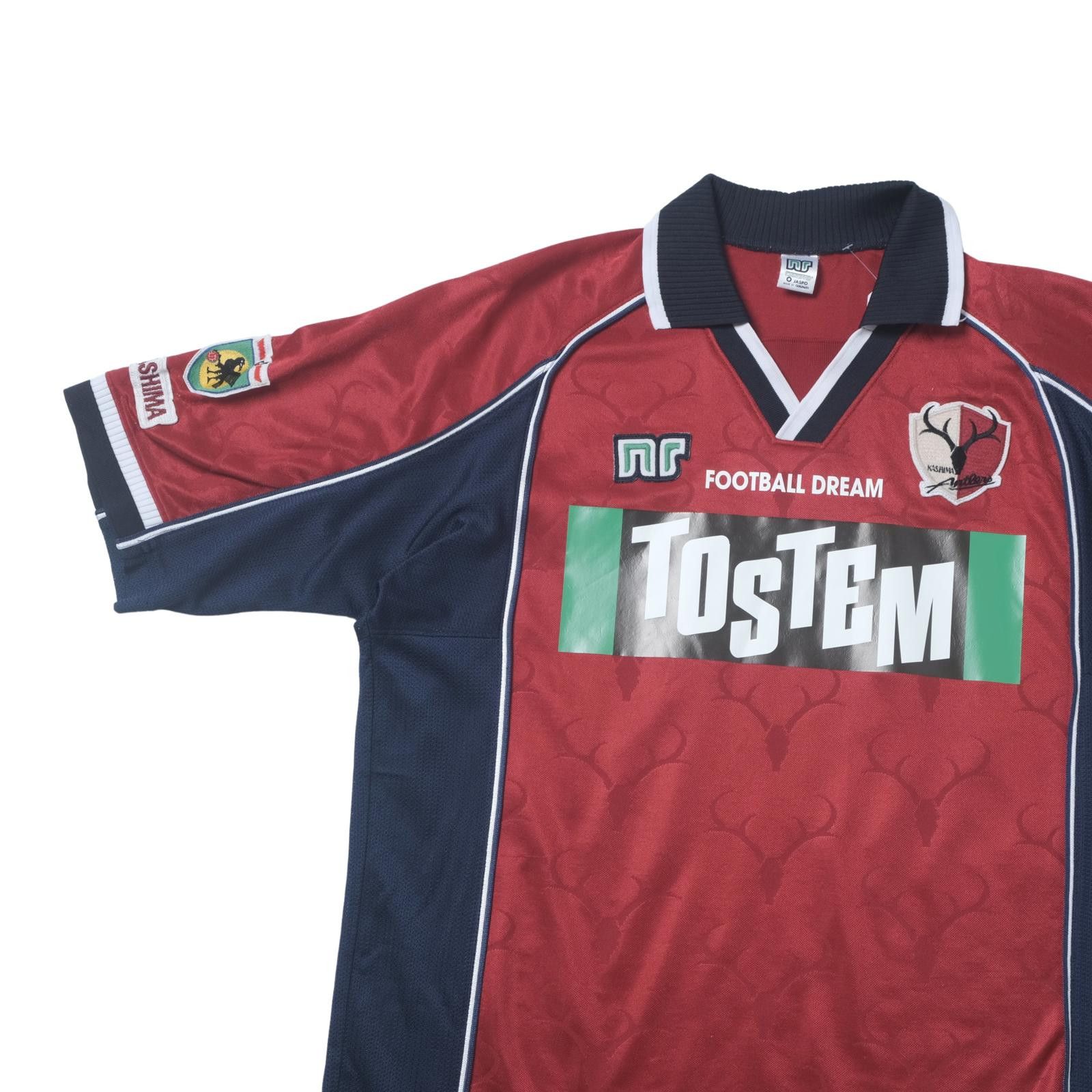 Designer 2001/02 Kashima Antlers Home Shirt J-League Ennerre (L) Size US L / EU 52-54 / 3 - 3 Thumbnail