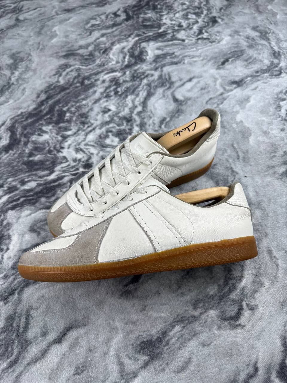 Vintage GAT BW Sport Army Trainer Bundeswehr Shoes Leather Sneakers Size US 9.5 / EU 42-43 - 1 Thumbnail