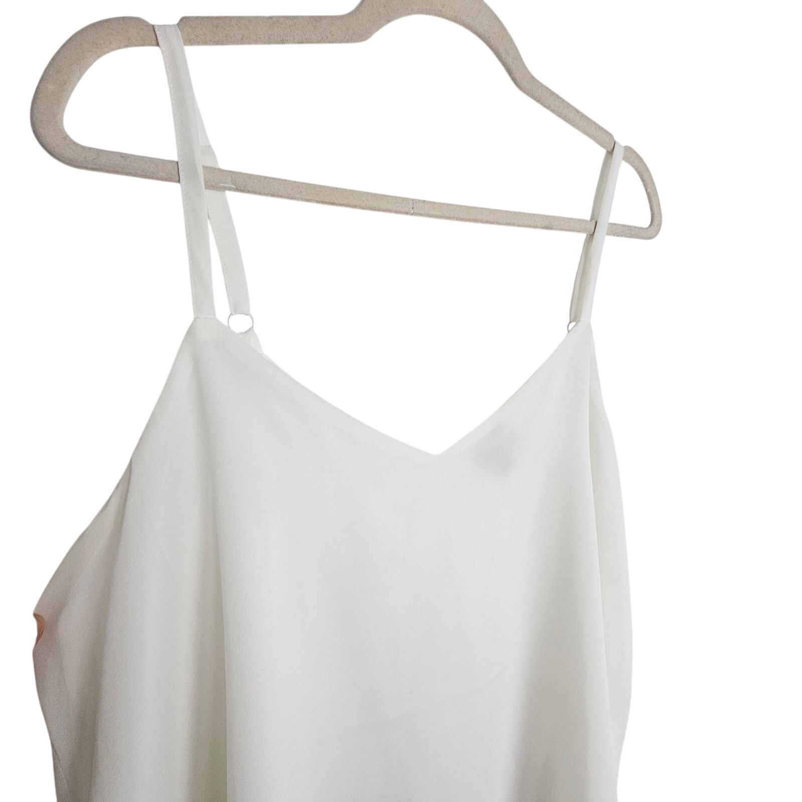 Torrid Torrid Women Flowy Tank Plus Size 00X Minimalist Lined Layer Size XXS / US 00 / IT 34 - 4 Thumbnail