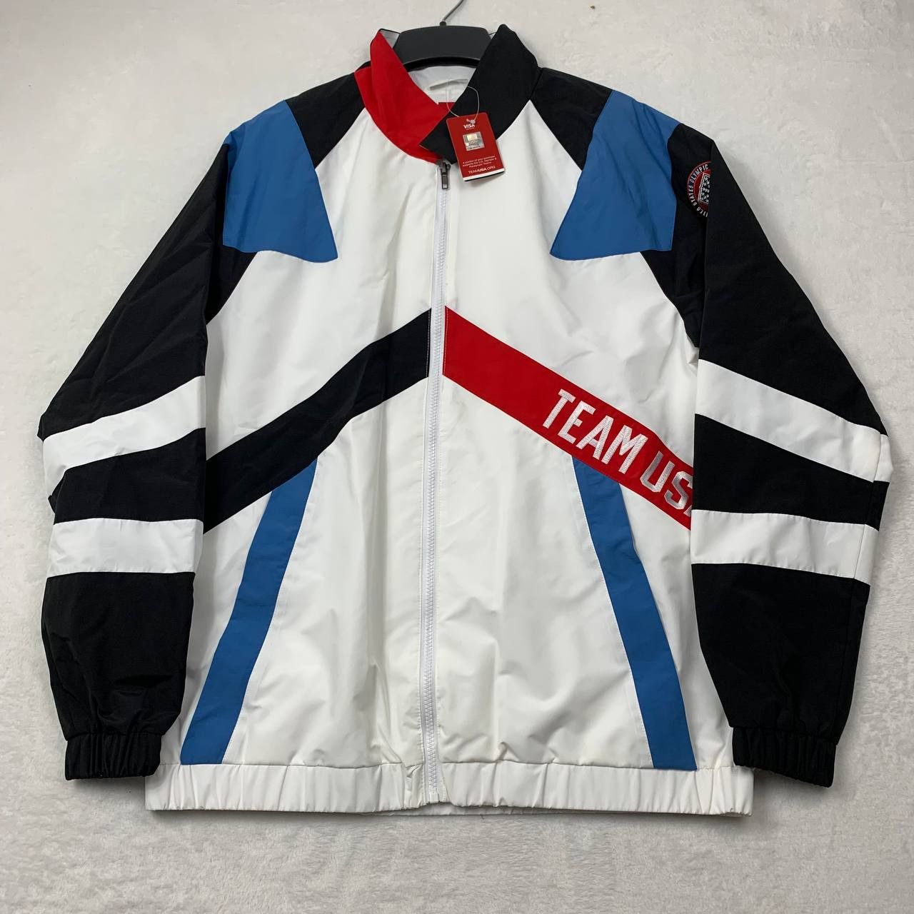 Other Olympic Team USA Jacket Men Large Windbreaker Full Zip L New ...