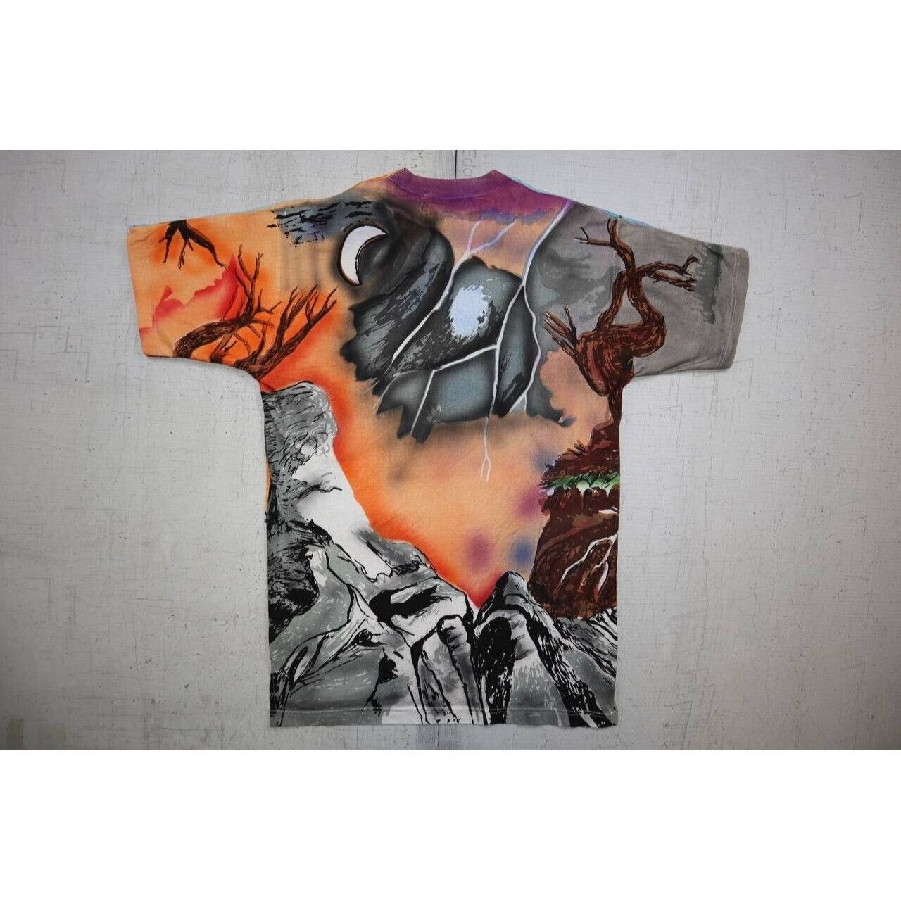 Disney Vintage 90s Disney Villains All Over Print Cartoon Art XL Size US XL / EU 56 / 4 - 3 Thumbnail