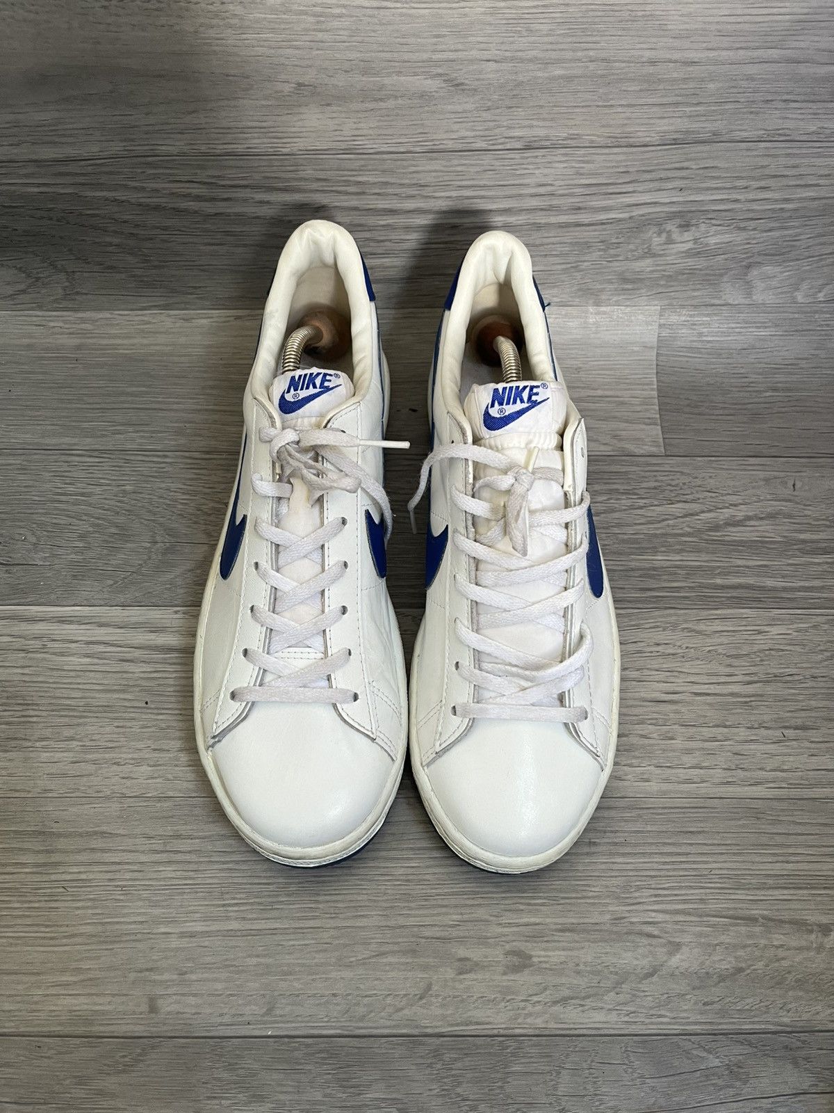 Nike Vintage 80s Nike tennis white low top sneakers, Korea10.5 Size US 10.5 / EU 43-44 - 2 Thumbnail