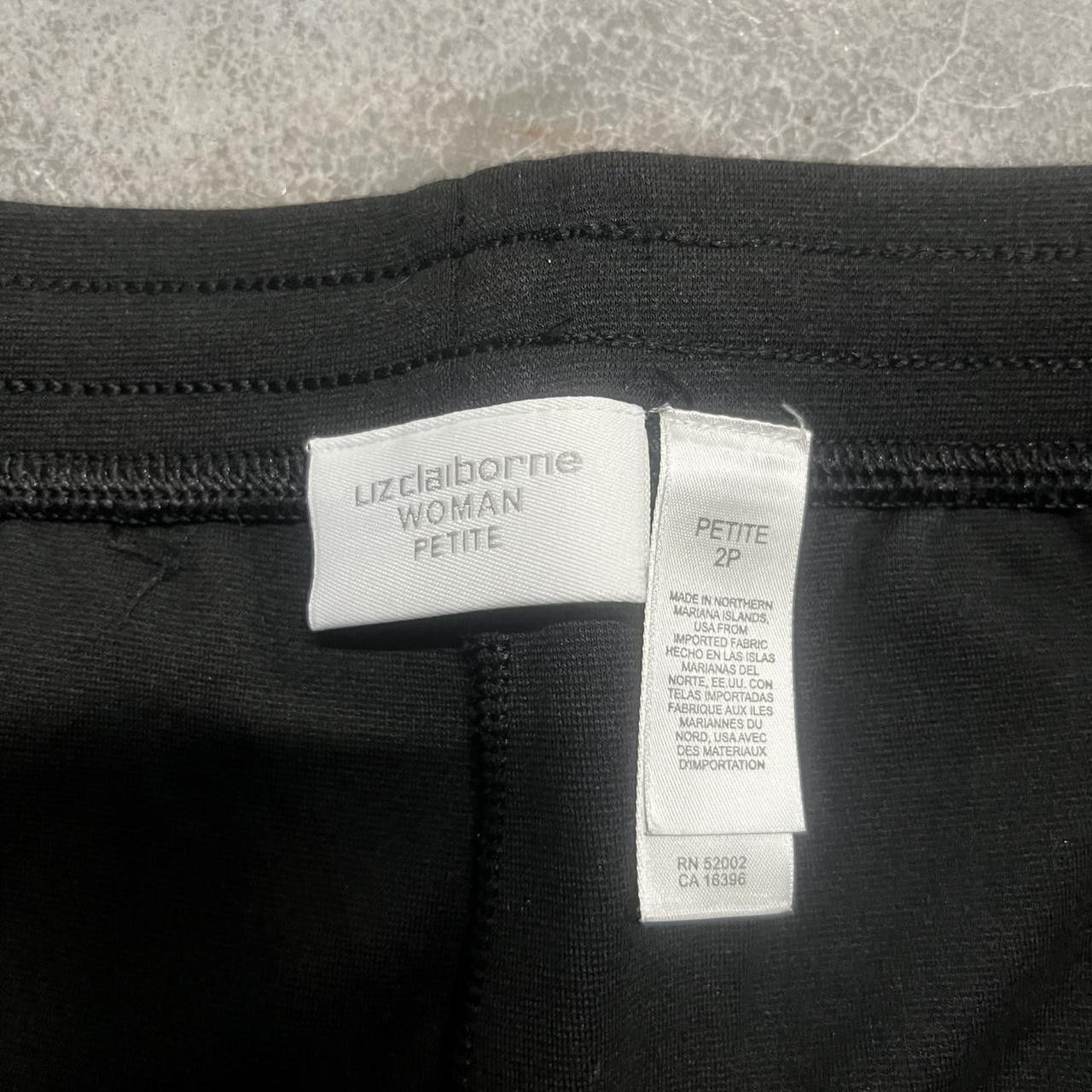 Vintage Crazy Vintage Y2K/2000s Baggy Black Striped Sweatpants with adjustable waistband! Size US 36 / EU 52 - 7 Thumbnail
