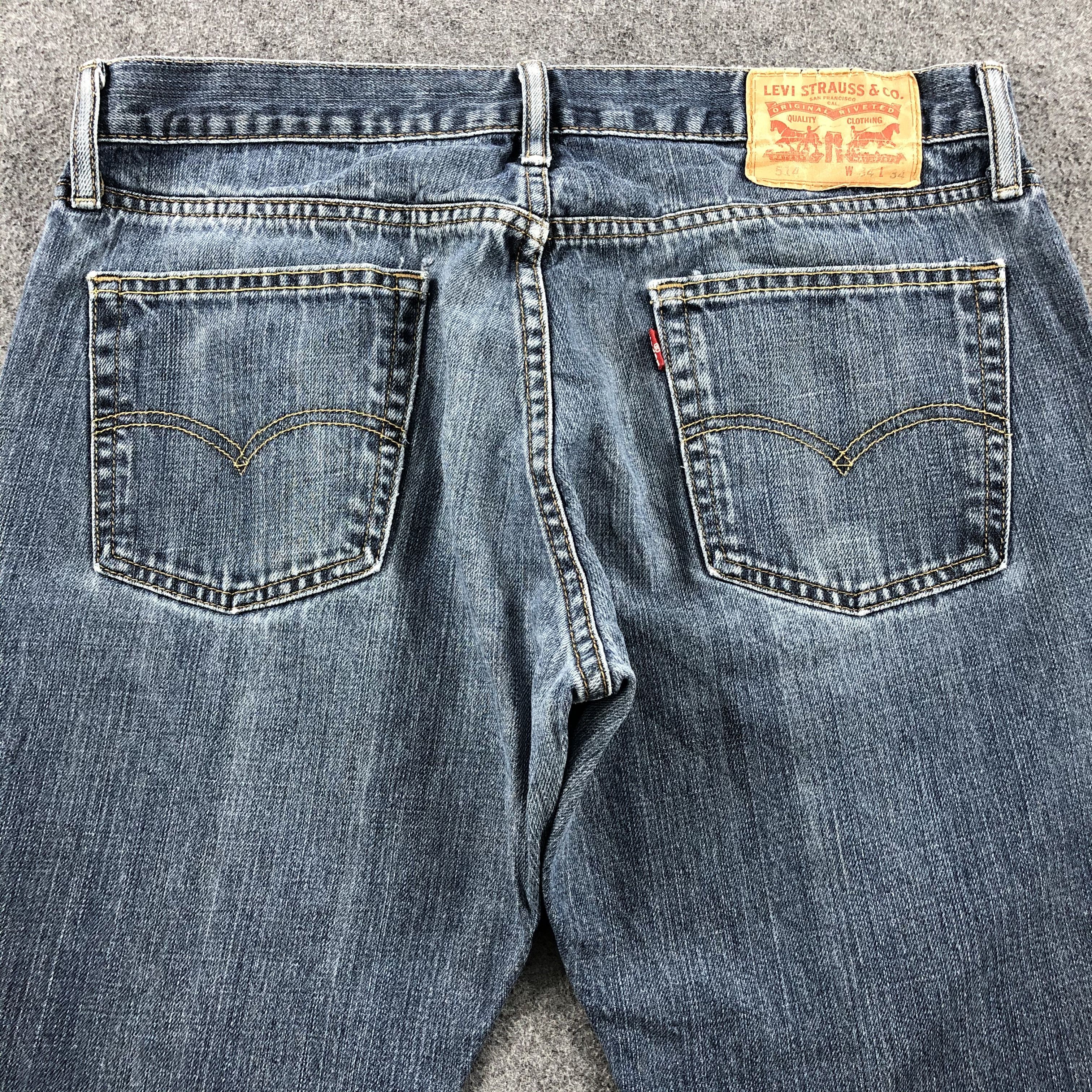 Levi's × Vintage Vintage Blue Wash Levis 514 Jeans-JM1783 Size US 35 - 4 Thumbnail