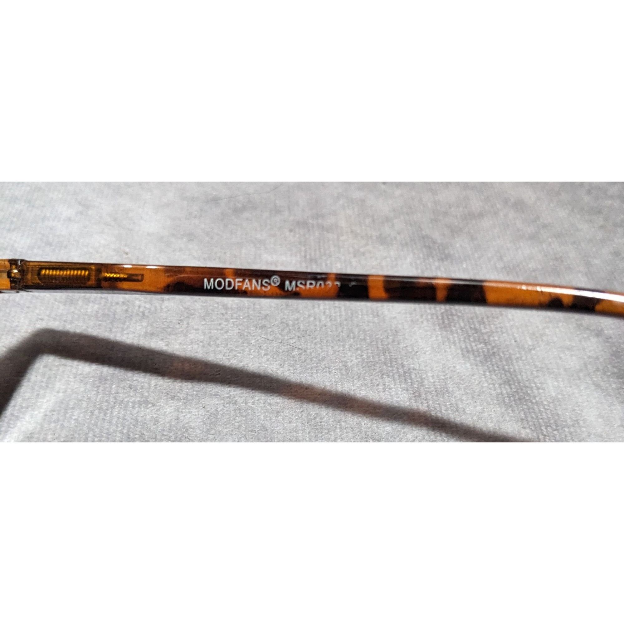 Other Modfans Retro Brown Tortoise Reading Glasses Size ONE SIZE - 7 Thumbnail