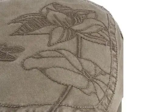 High Sport × Japanese Brand Y2k embroidery lotus berets hat cap beanie Size ONE SIZE - 4 Thumbnail