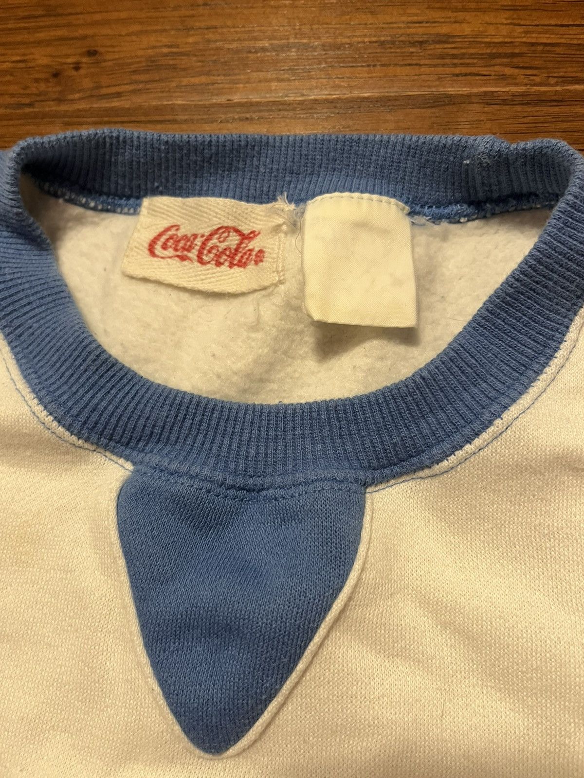 Coca Cola 🔥RARE🔥 1970 COCA-COLA SCHUSS SKI TEAM SWEATER S/M BLUE WHITE Size US M / EU 48-50 / 2 - 3 Thumbnail