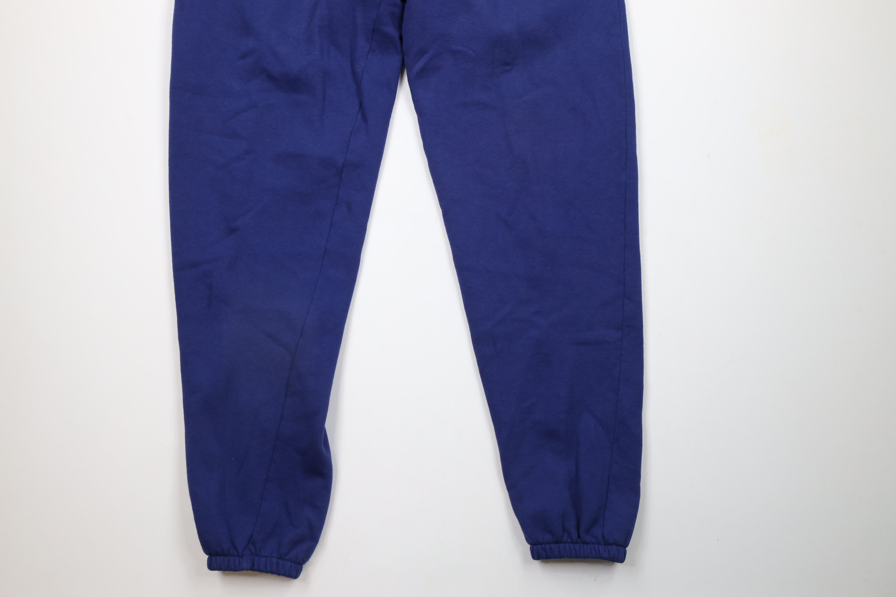 Lacoste × Vintage Vintage 90s Izod Lacoste Croc Logo Sweatpants Joggers Blue Size US 36 / EU 52 - 4 Thumbnail