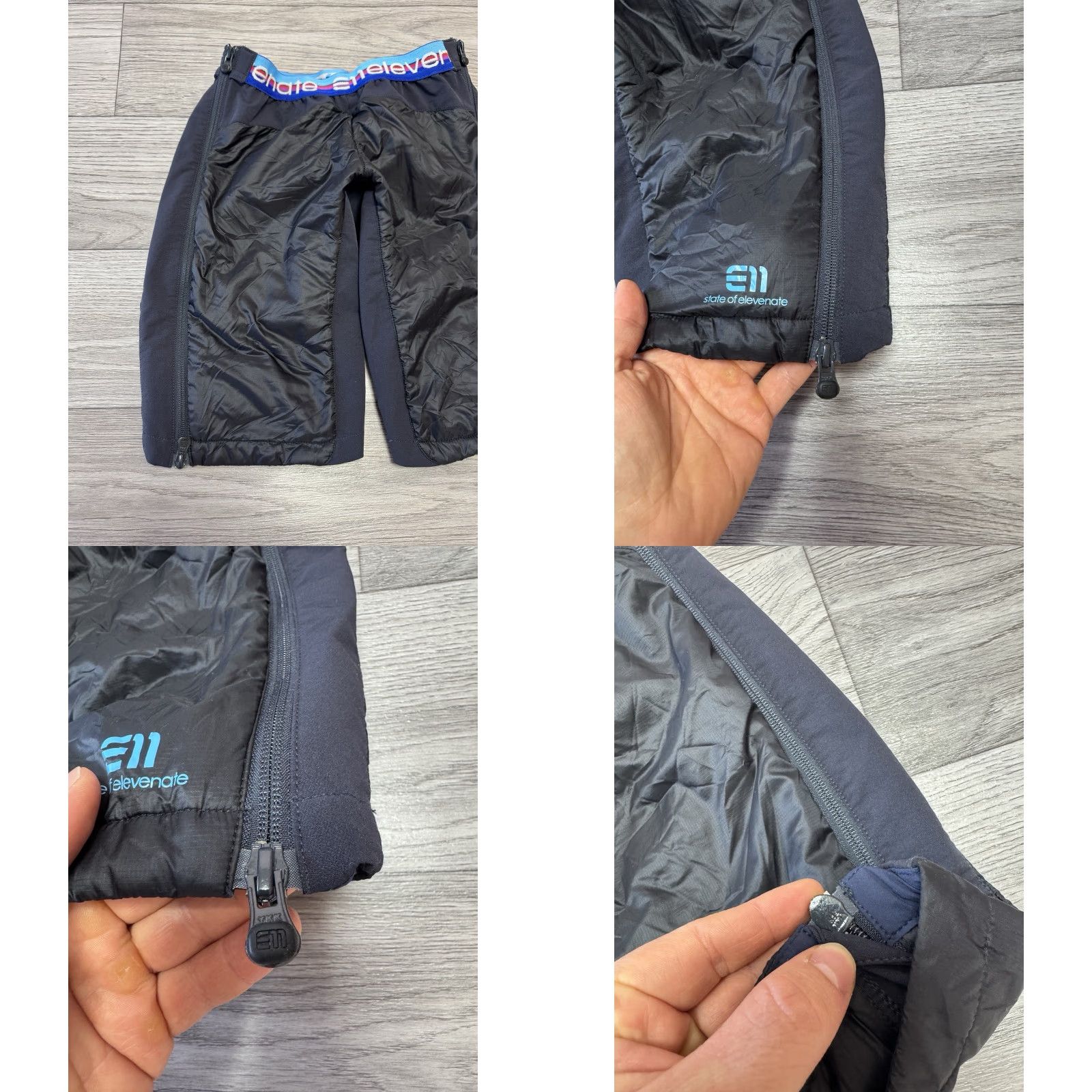 Zephyr VINTAGE Elevenate Zephyr Womens Ski Touring Shorts Black XS Womens Athletic Skiing Size 26" / US 2 / IT 38 - 8 Thumbnail