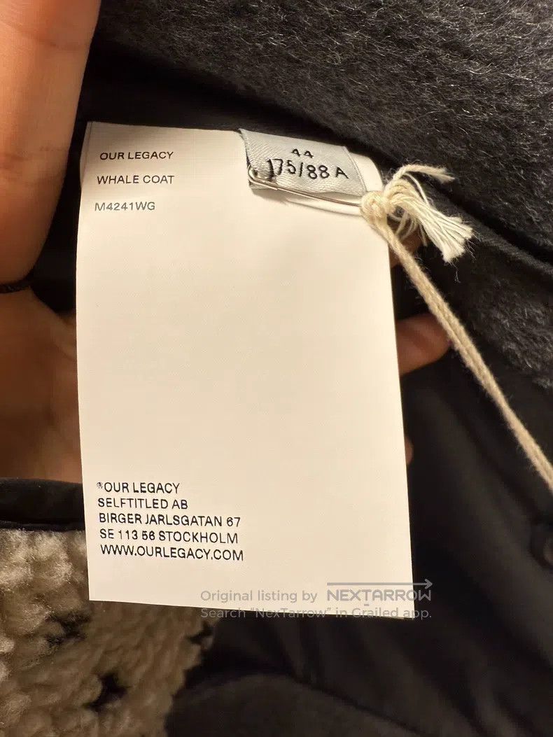 Our Legacy Our Legacy Wool coat Size XS / US 0-2 / IT 36-38 - 6 Thumbnail