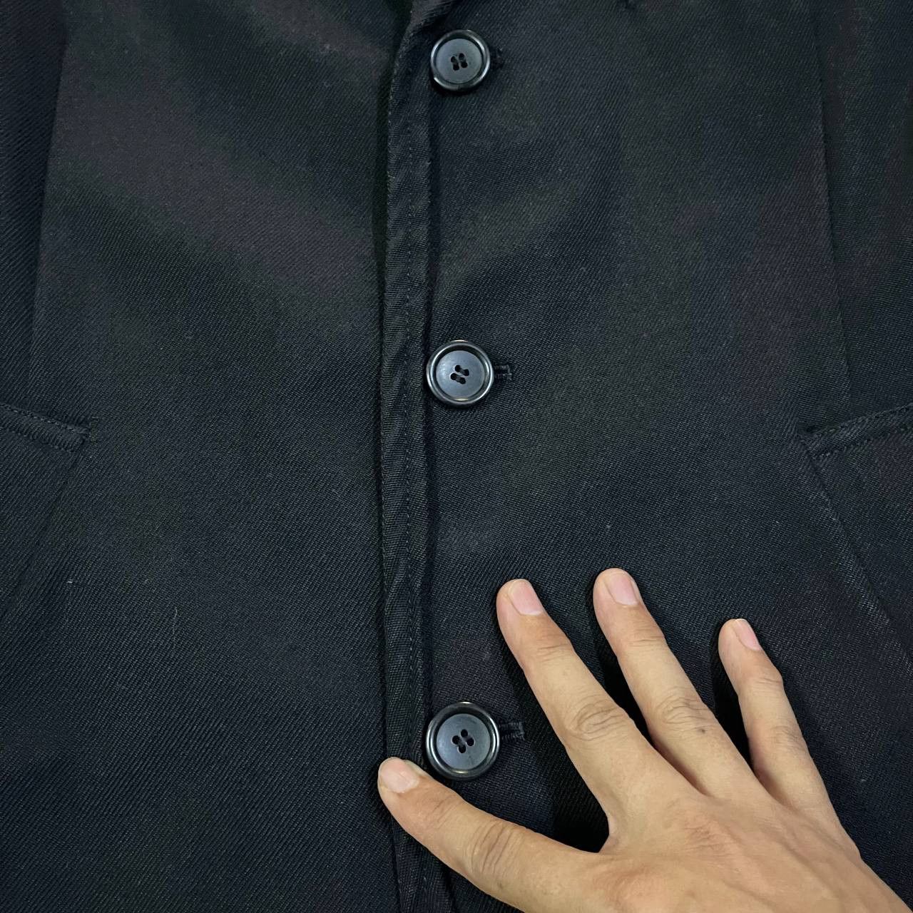 Comme des Garcons Homme Plus Vintage 90's Comme des Garcons Homme Plus Wool Jacket Size US M / EU 48-50 / 2 - 6 Thumbnail