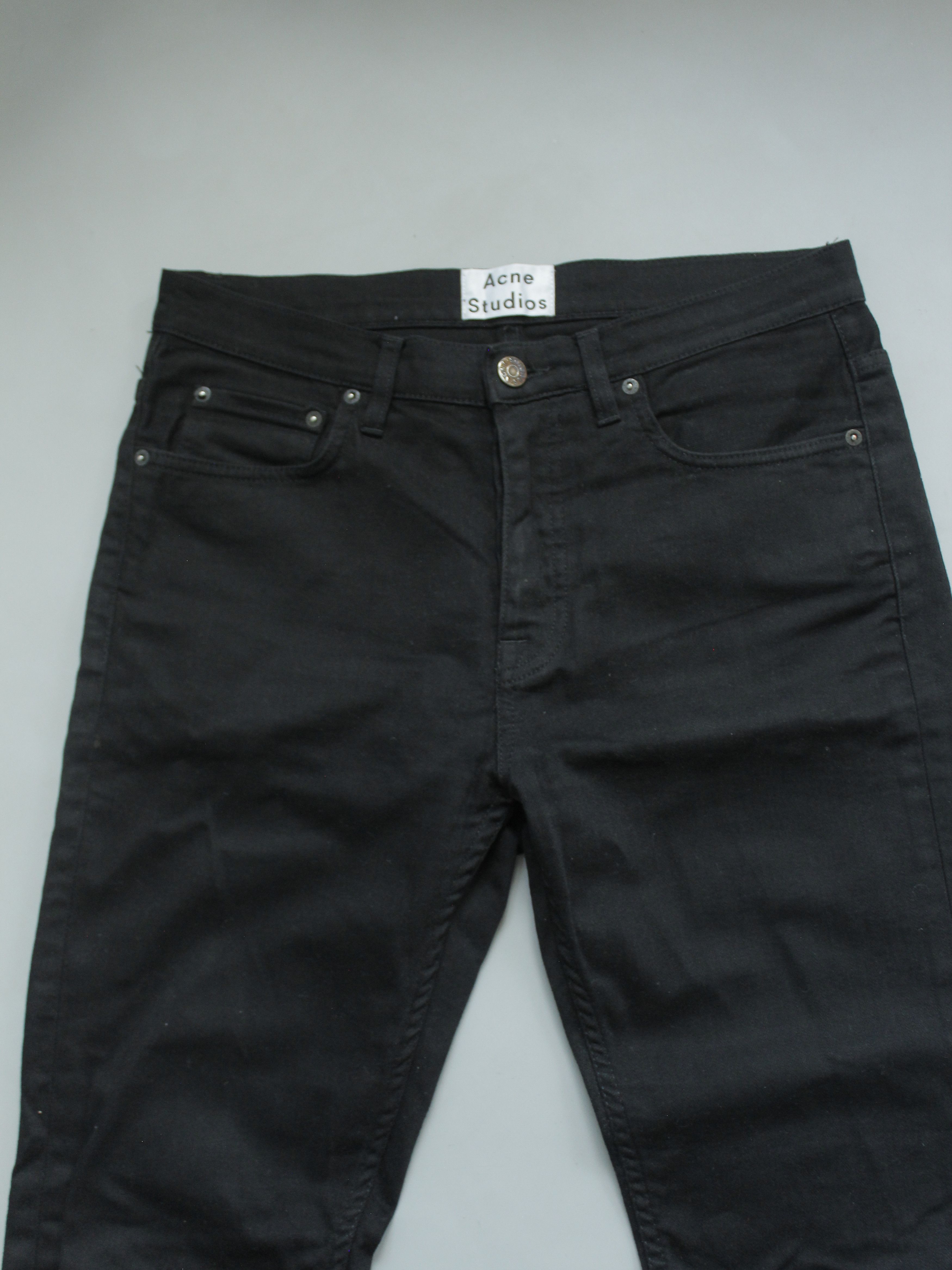 ACNE STUDIOS TOWN STAY CASH BLACK JEANS