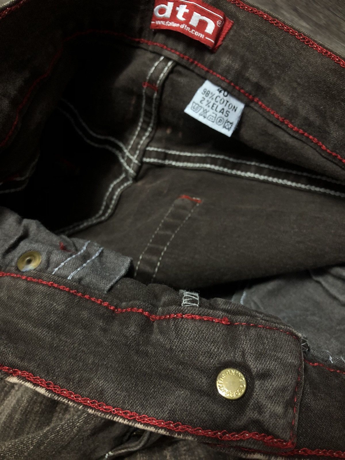 Designer × Japanese Brand VINTAGE DALTON GERMANY BERNING FLARE JEANS Size 27" / US 4 / IT 40 - 19 Thumbnail