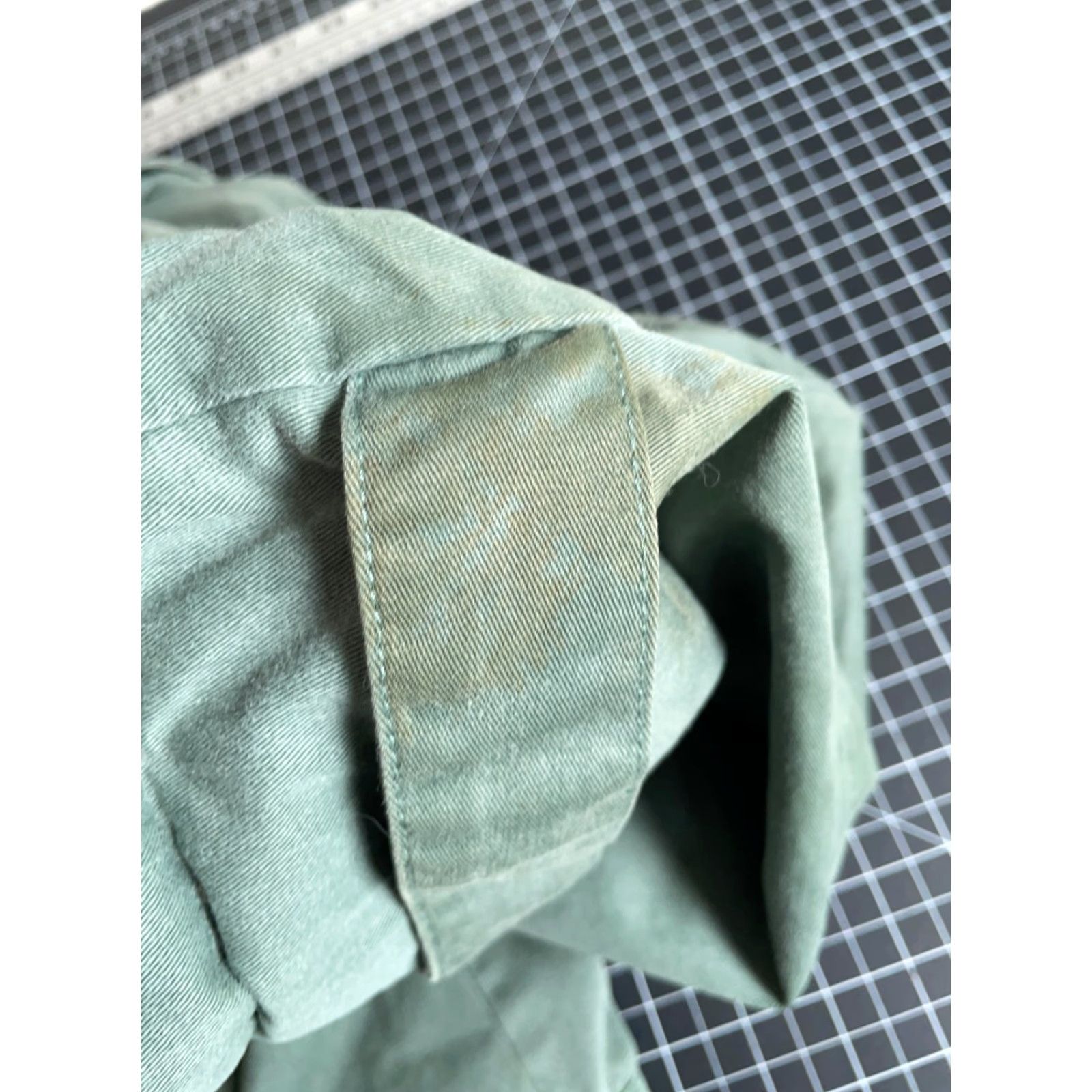 ASH 90s Pigment Dyed Chore Jacket Men's Small Green Plaid Lined Dash Tag Vintage No Size US S / EU 44-46 / 1 - 6 Thumbnail