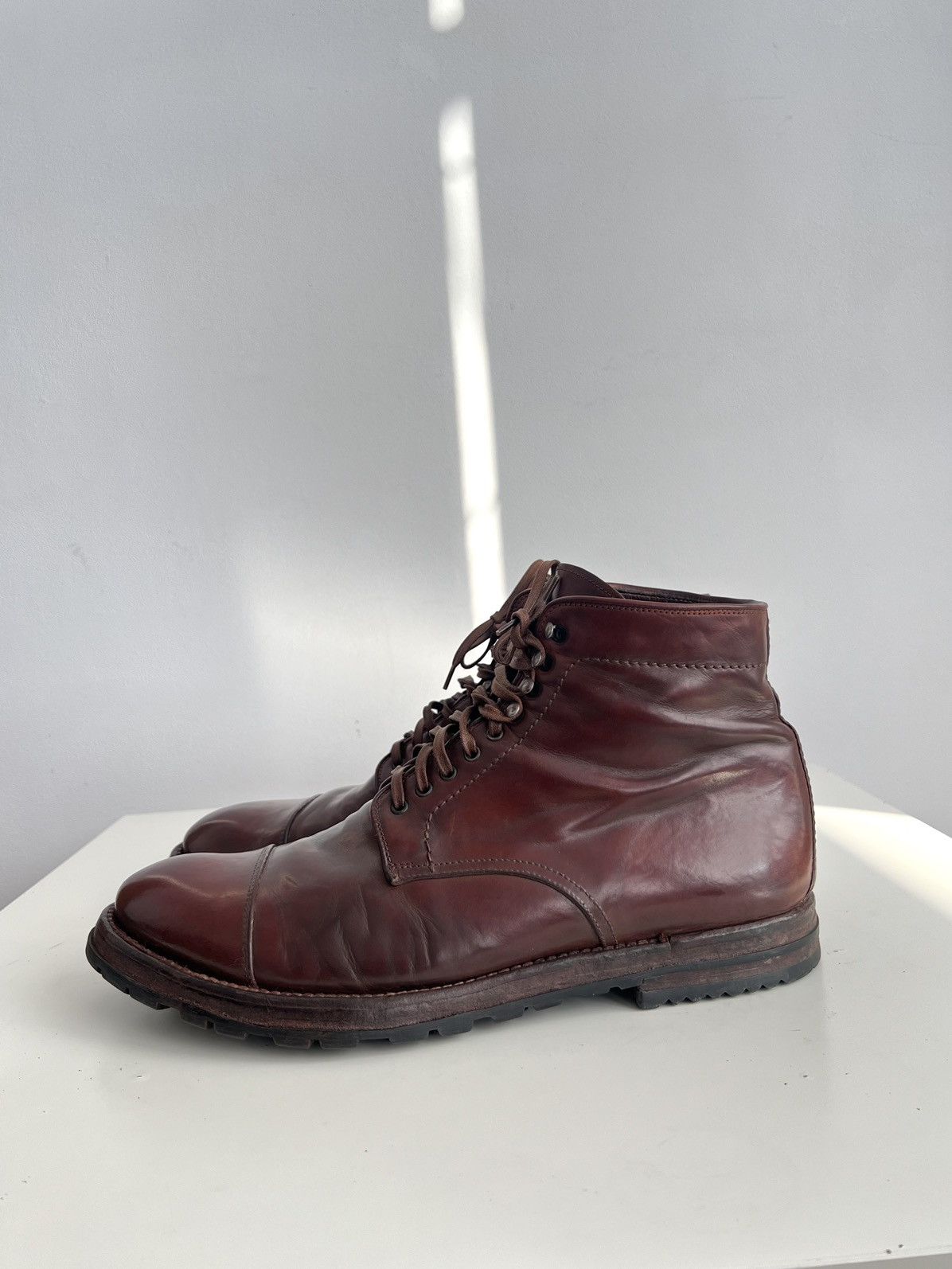 Marsell 🔥Officine Creative Komma Anatomia 16 Leather Boots Size US 11.5 / EU 44-45 - 3 Thumbnail