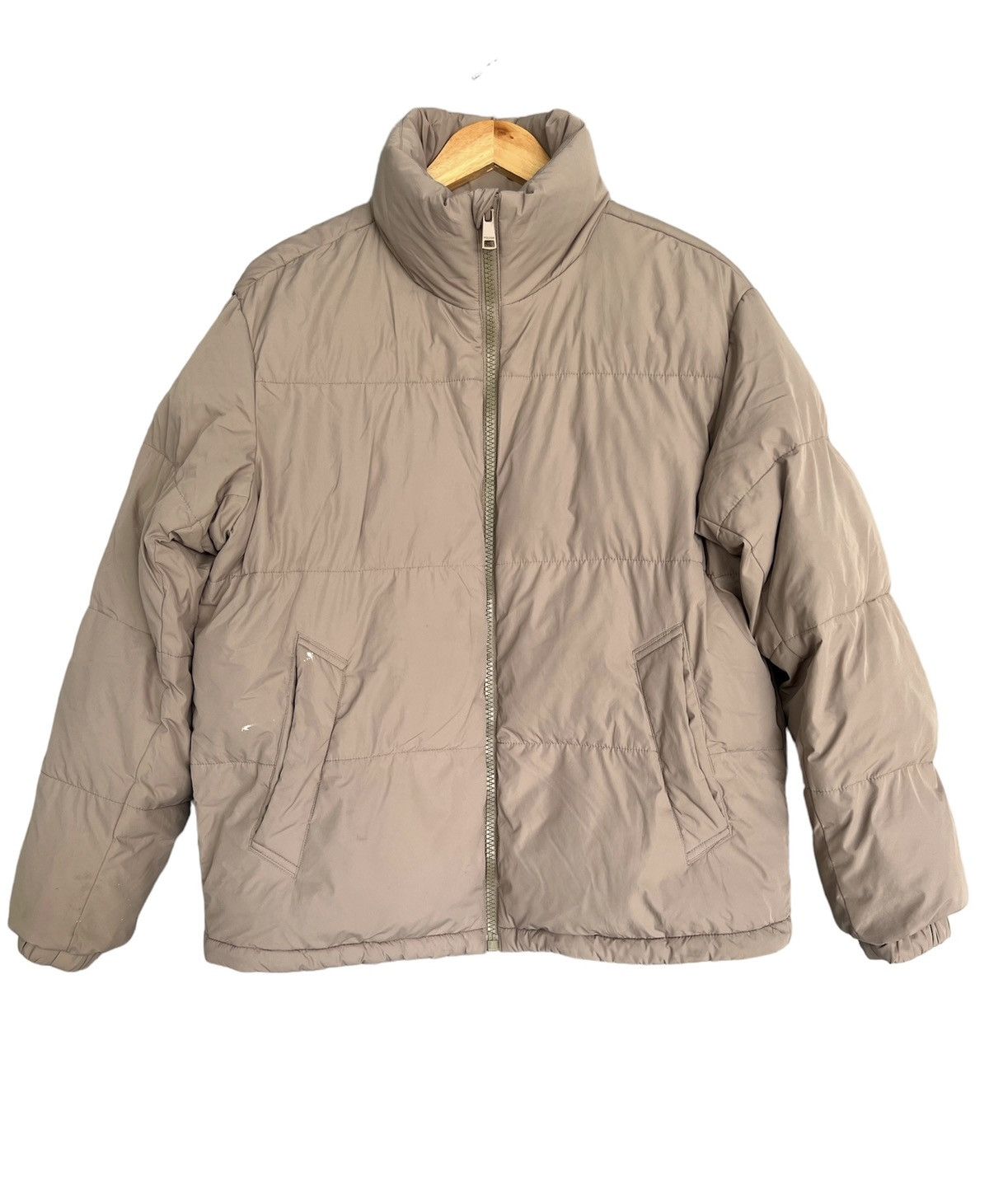 image of Archival Clothing x Winter Session Polham Puffer Jacket in Cream, Men's (Size Small)