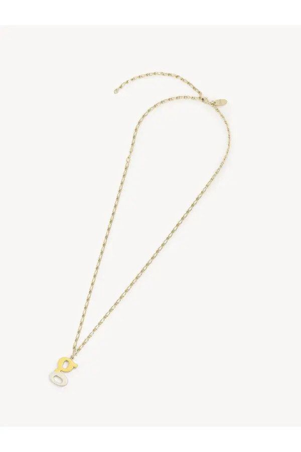 Chloe o1y0825 Size : OS / Necklace in Yellow/Silver Size ONE SIZE - 1 Thumbnail